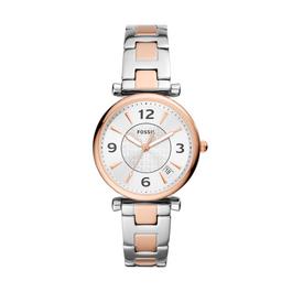 Fossil Fossil Carlie Three-Hand Date Two-Tone Stainless Steel Watch ES5156