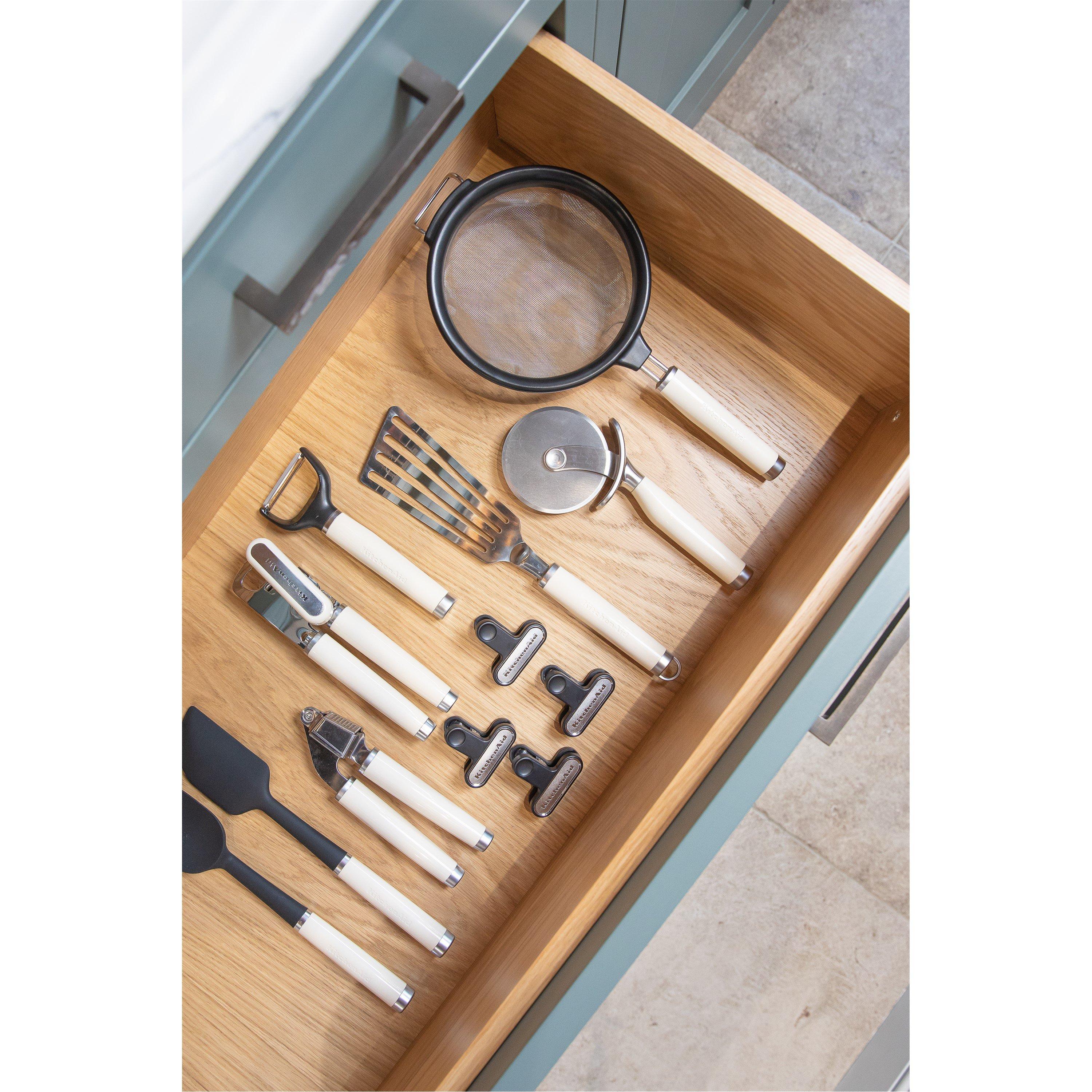 Cream - KitchenAid - KitchenAid Stainless Steel Skimmer - Almond Cream - 3