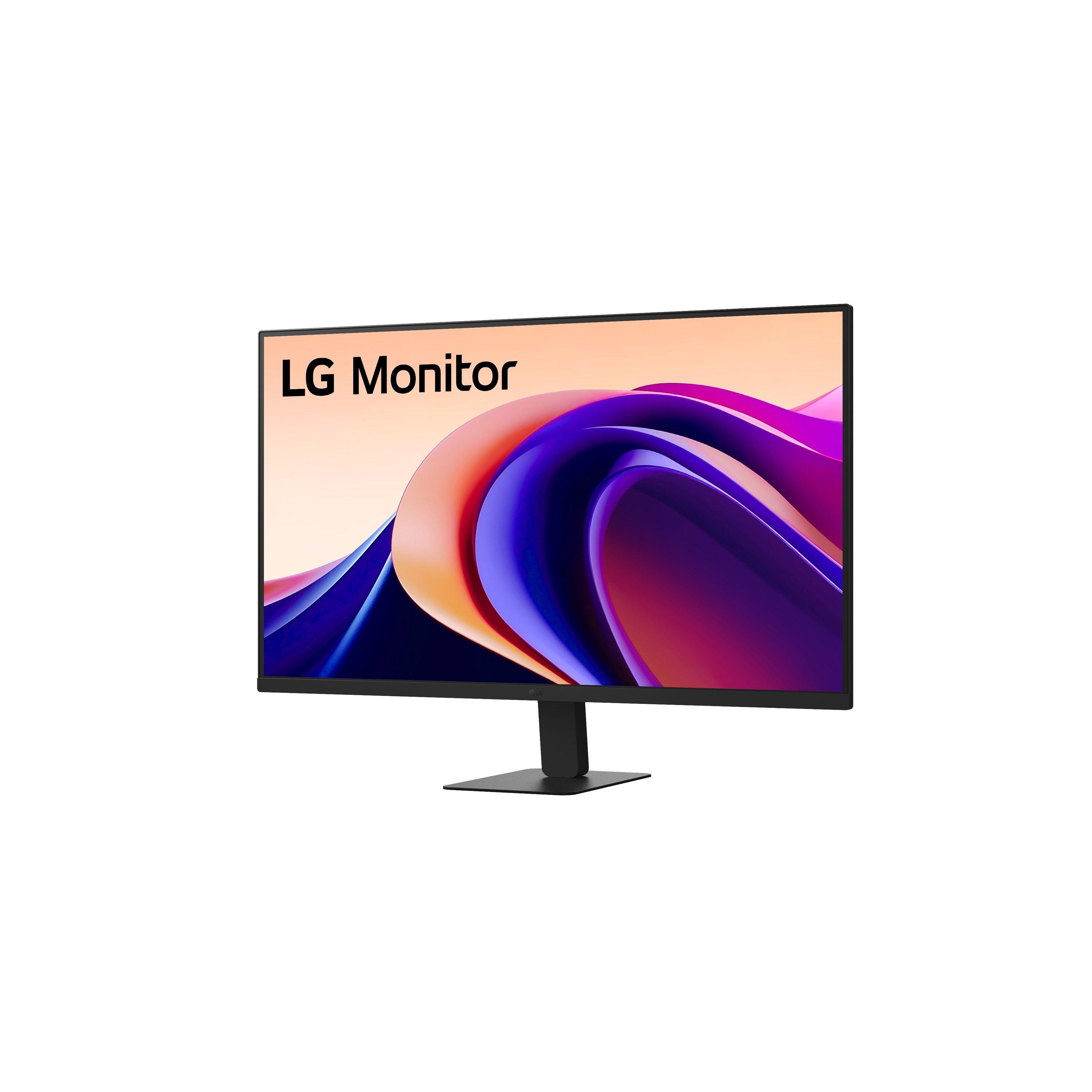 Sort - LG - 32U631A-B 31.5 Inch 100Hz QHD IPS USB-C Monitor - 2