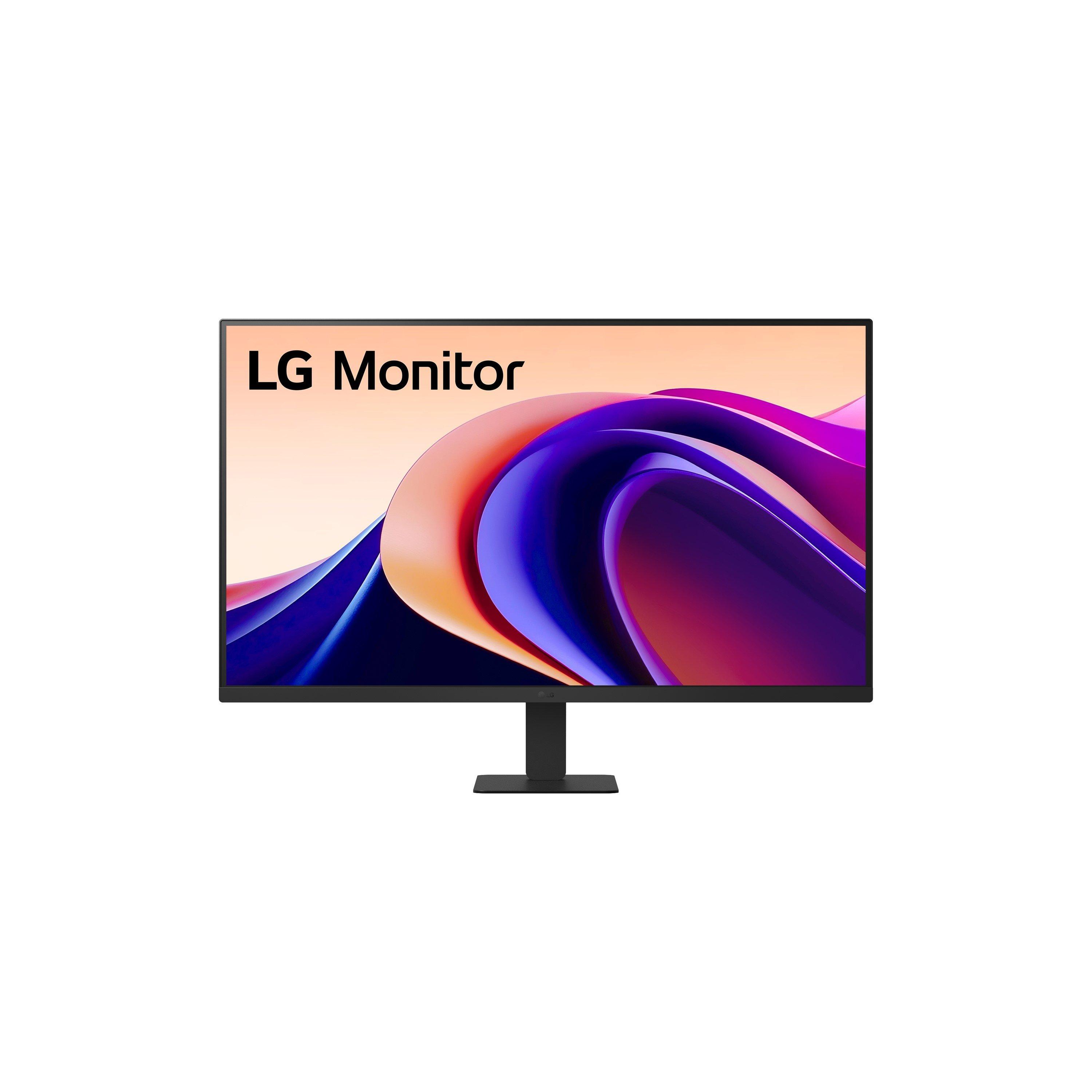 Sort - LG - 32U631A-B 31.5 Inch 100Hz QHD IPS USB-C Monitor - 5