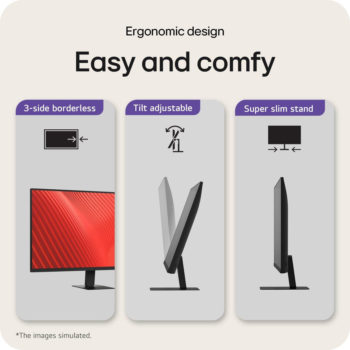 Sort - LG - 32U631A-B 31.5 Inch 100Hz QHD IPS USB-C Monitor - 8