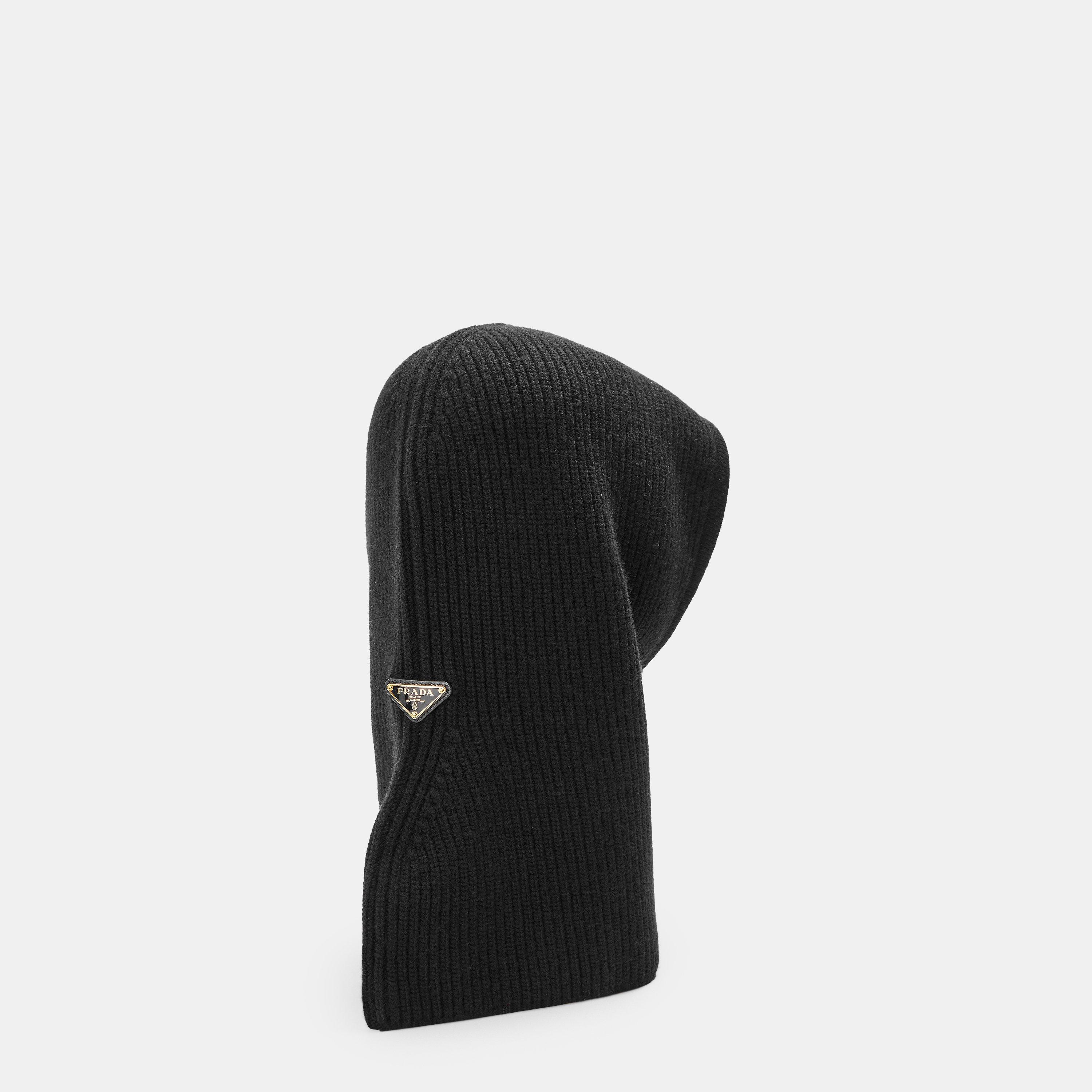 Nero - Prada - Women's Logo Neckwarmer - 2