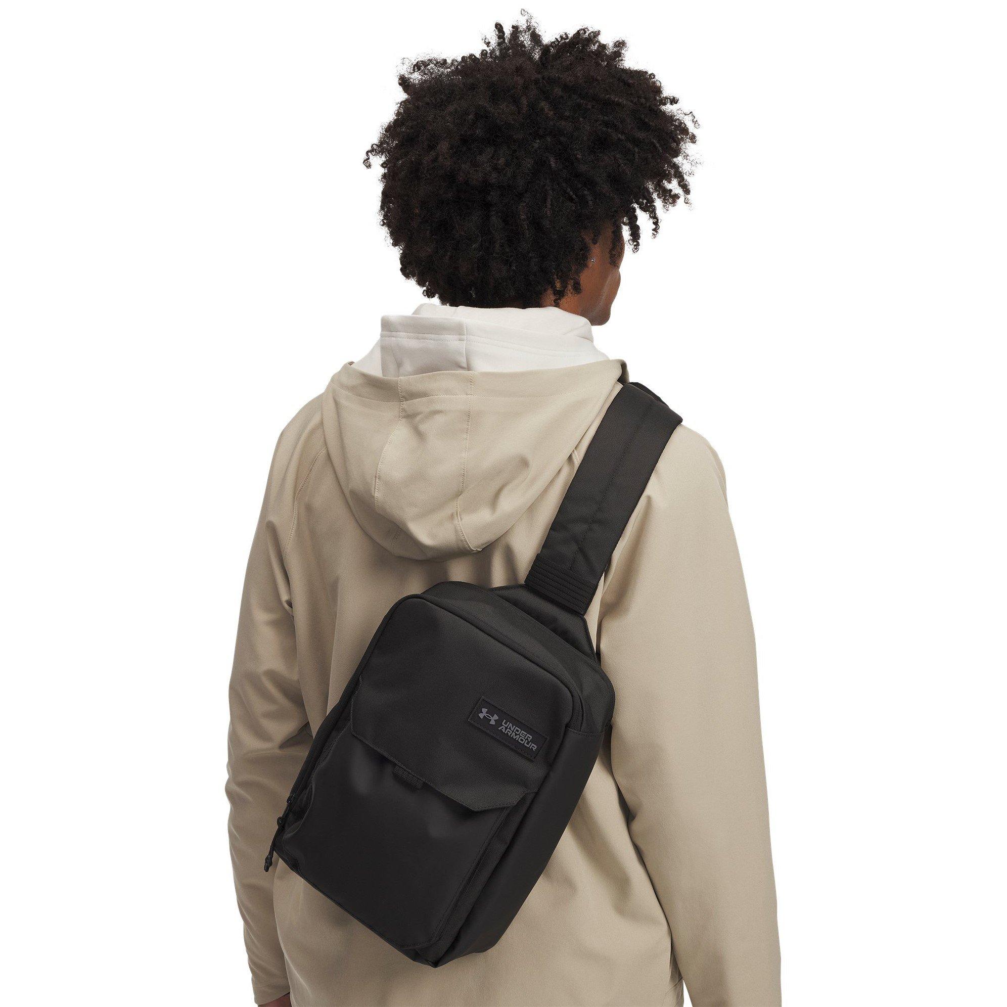 Black - Under Armour - Adults Utility Shoulder Bag - 3