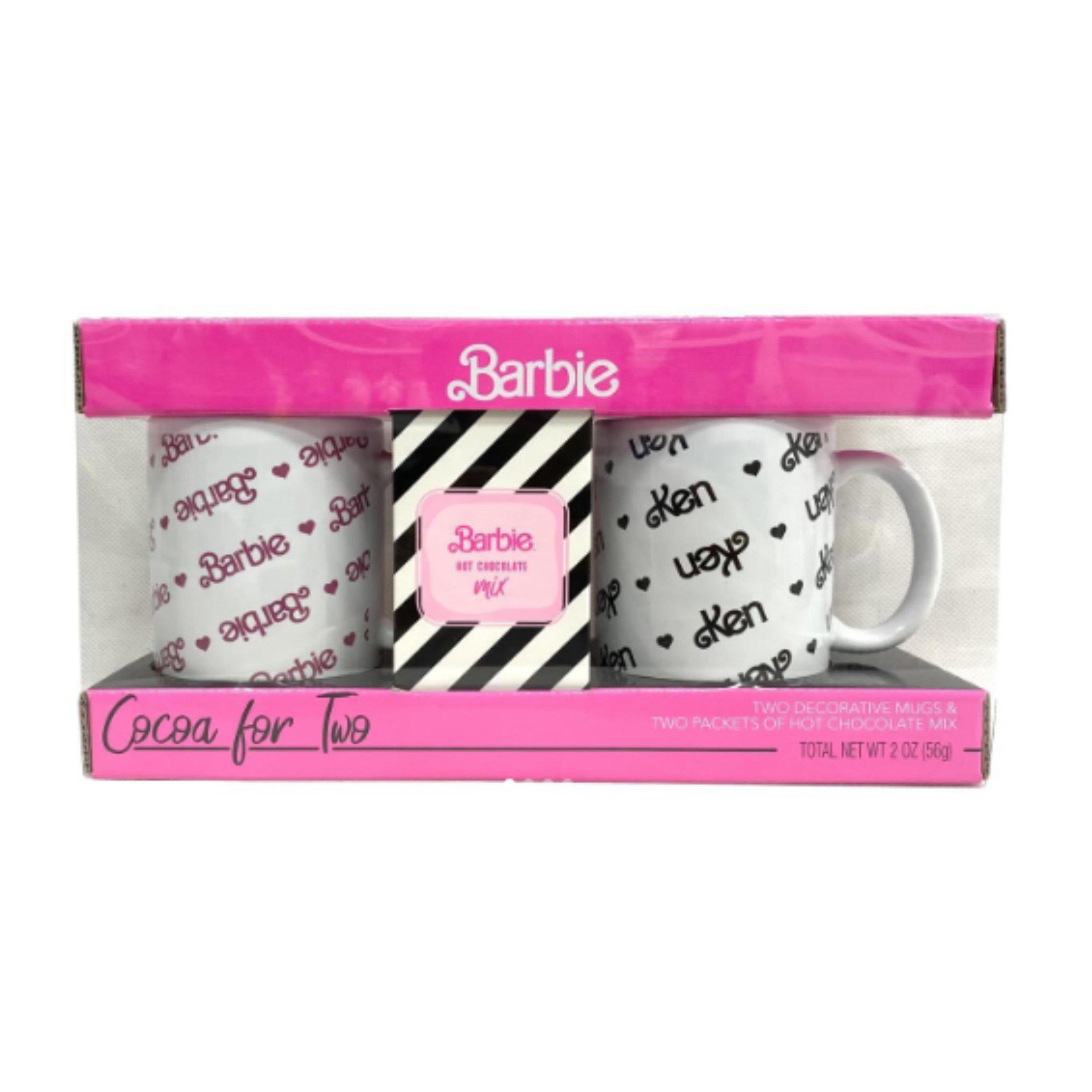 Modern Gourmet  Barbie And Ken Cocoa And Mug Set