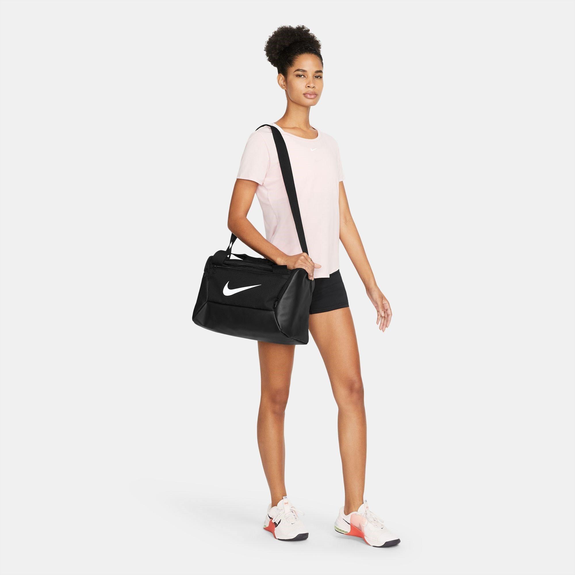 Blk/Blk/Wht - Nike - Nike Brasilia 9.5 Training Extra Small Duffle Bag - 11