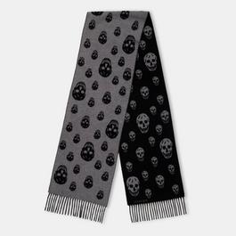 Alexander McQueen Alex Clsc Skl Scrf Ld54