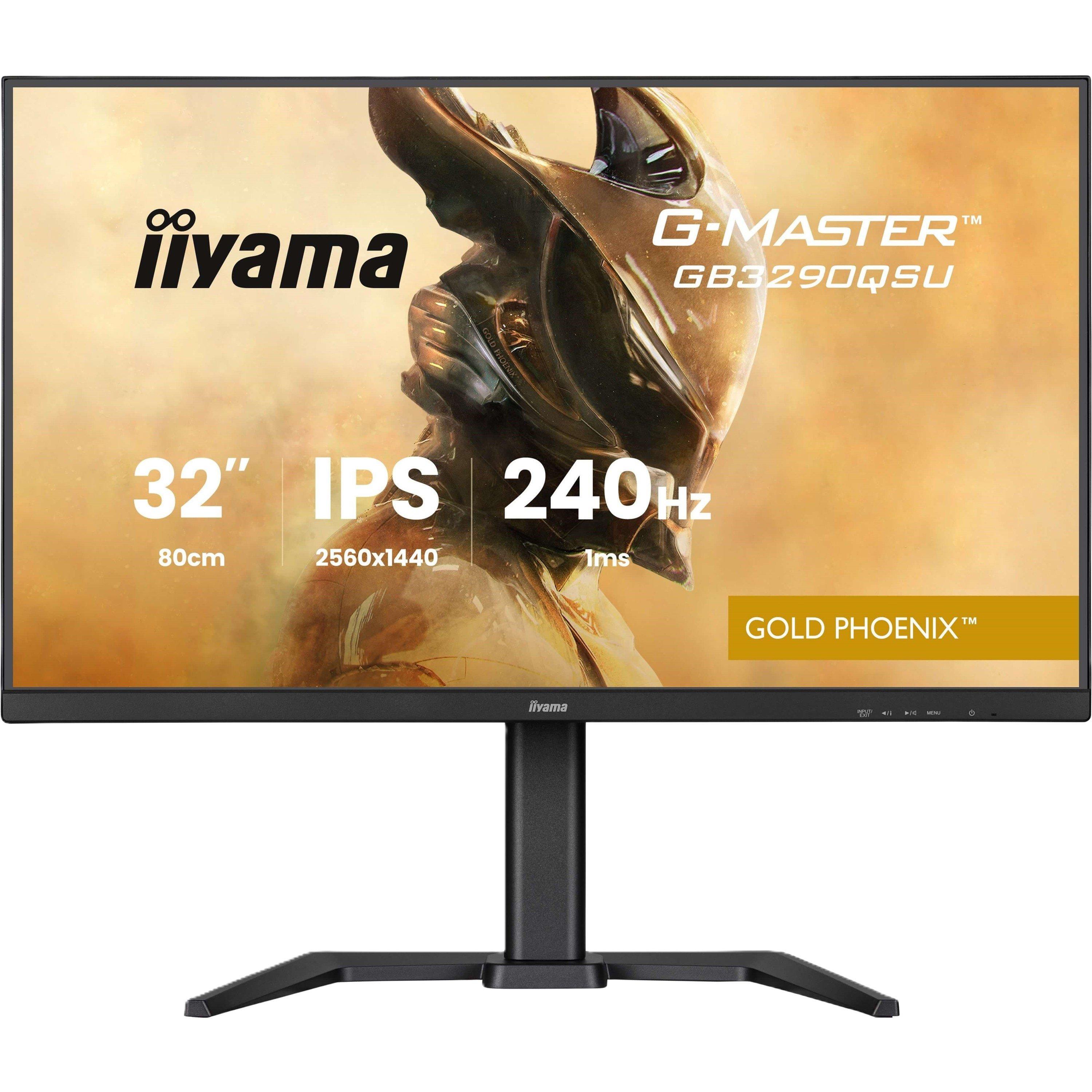 Iiyama  G-Master Gb3290qsu-B1 32 Inch 240Hz Ips Monitor - Black