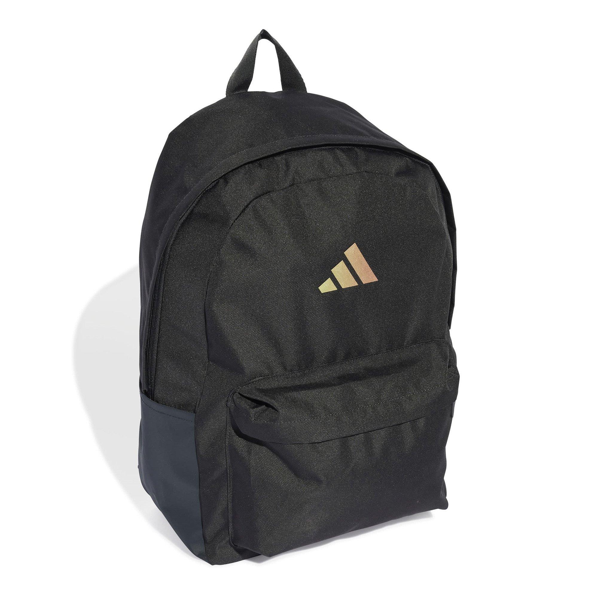 Carbon - adidas - Essentials 3 Bar Logo Backpack - 3