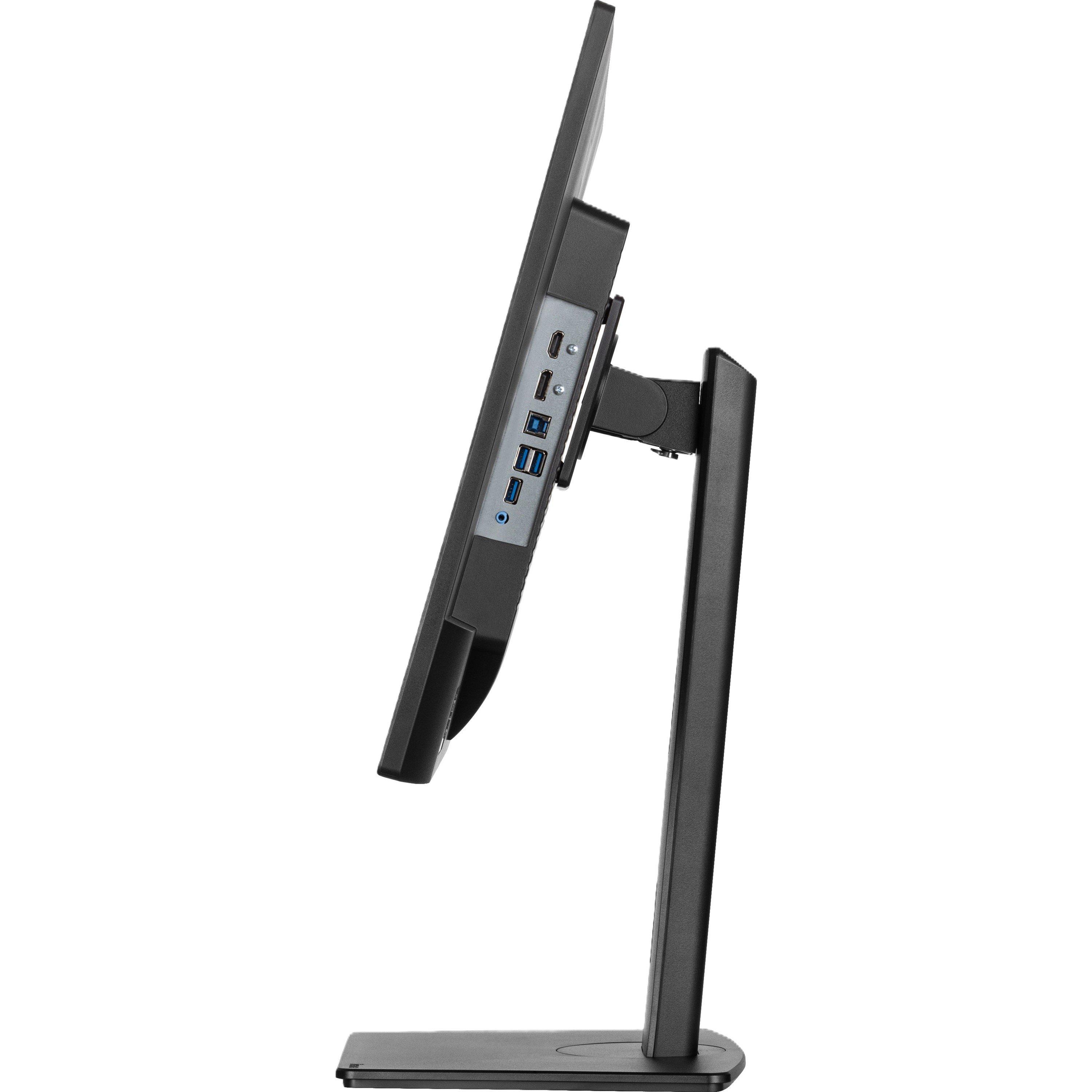 Black - iiyama - Prolite XB3270QSU-B1 31.5 Inch 100Hz QHD Monitor - 7