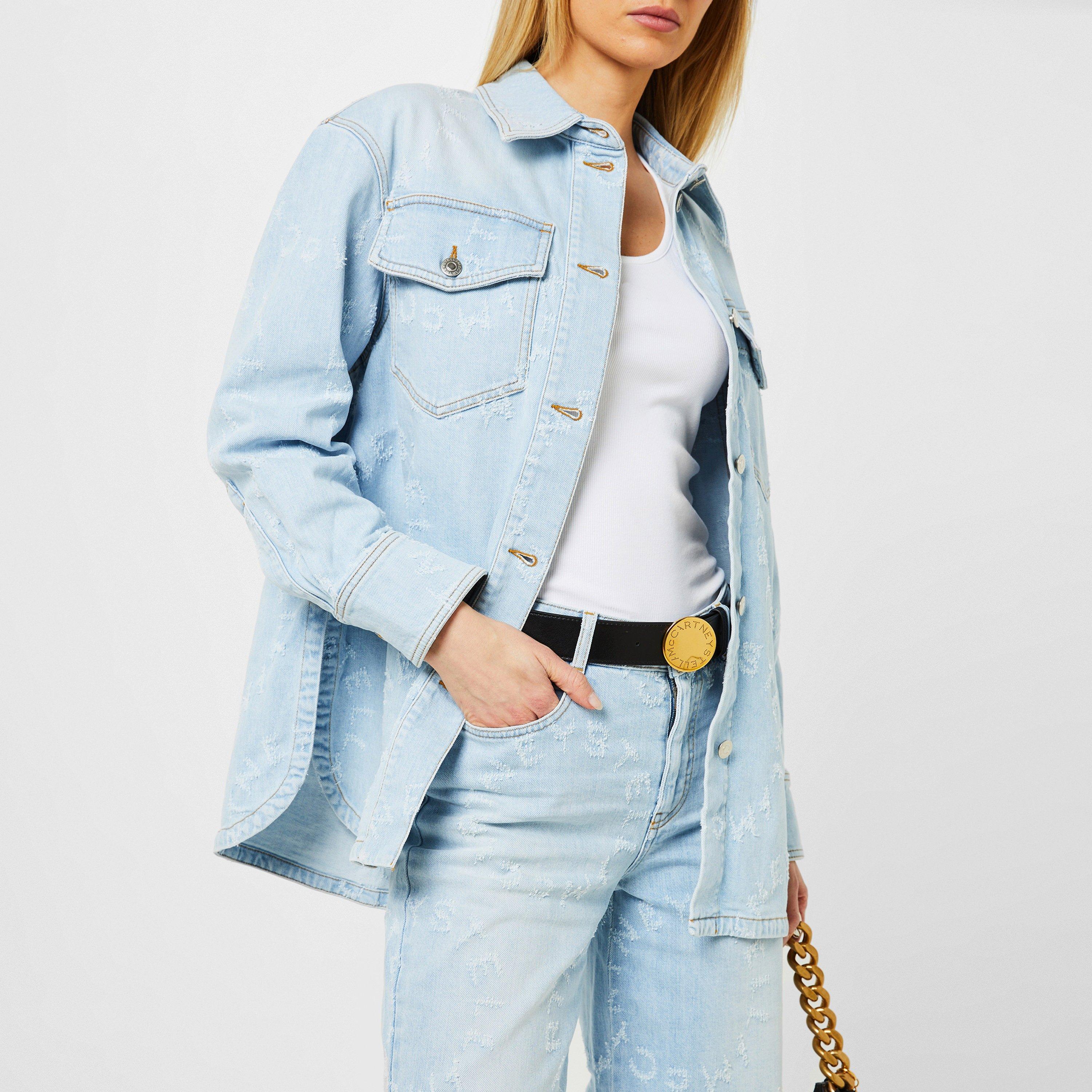 Black - Stella McCartney - Logo Buckle Belt - 2