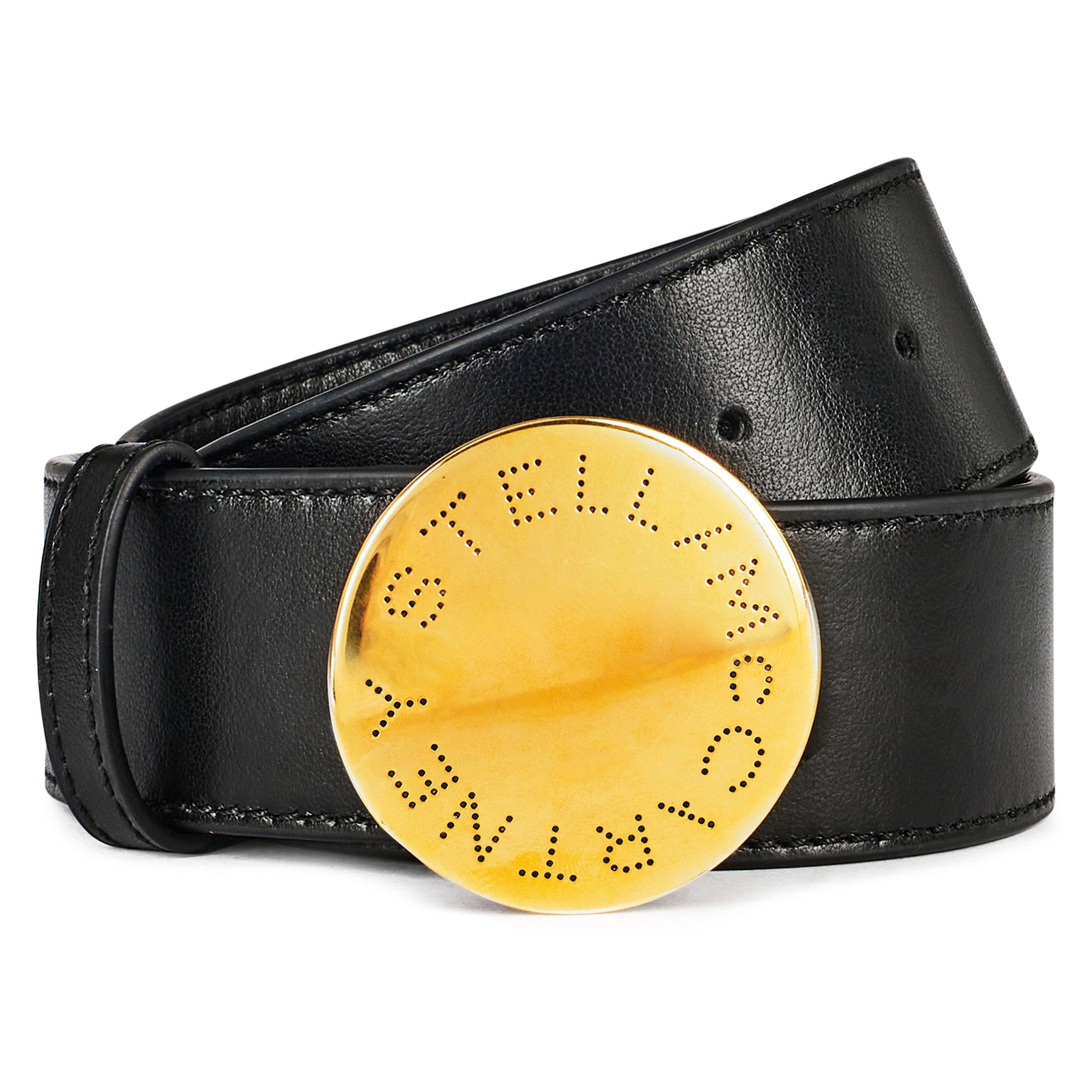 STELLA McCARTNEY ベルト Stella McCartney | Logo Buckle Belt | Leather Belt | Cruise Fashion