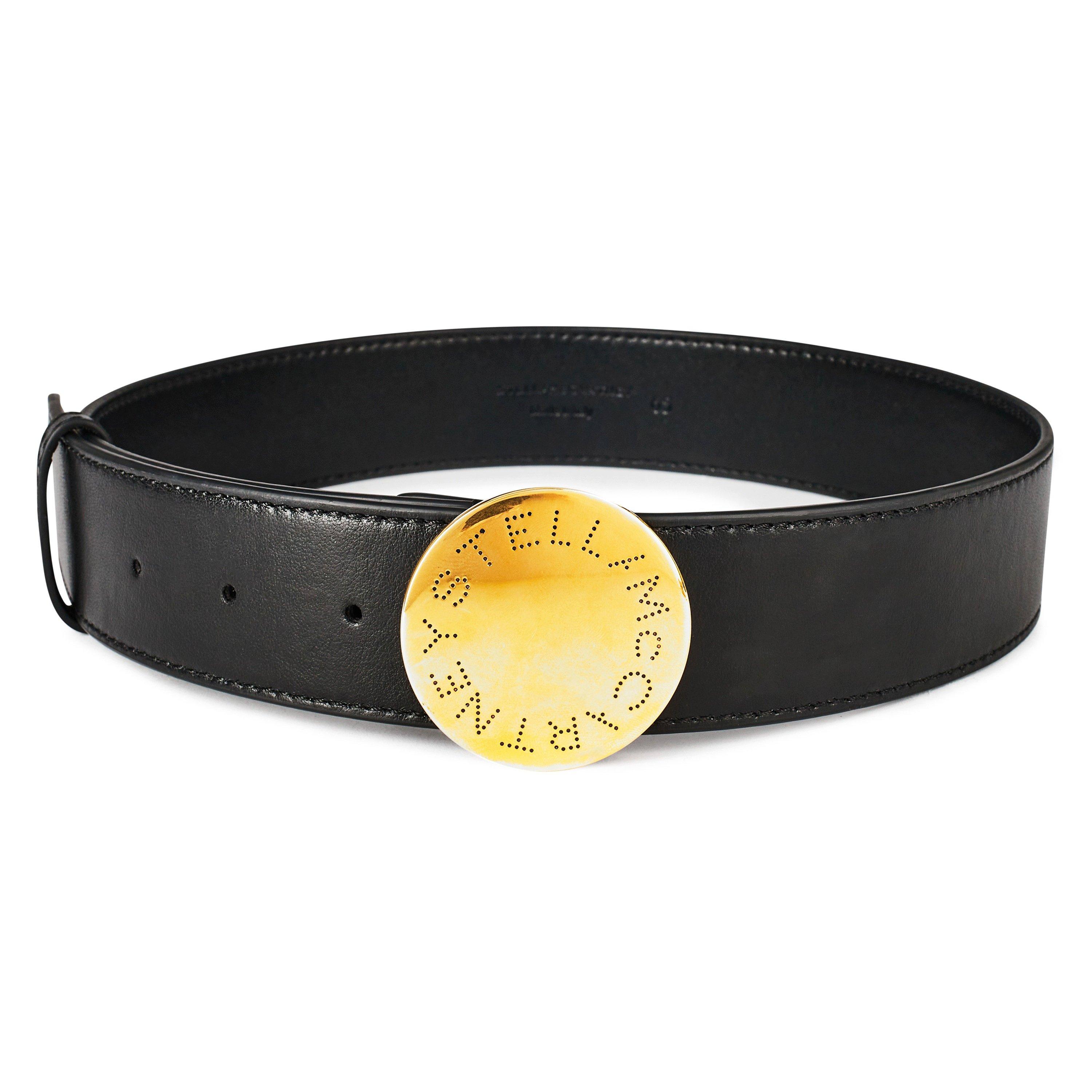 Black - Stella McCartney - Logo Buckle Belt - 5