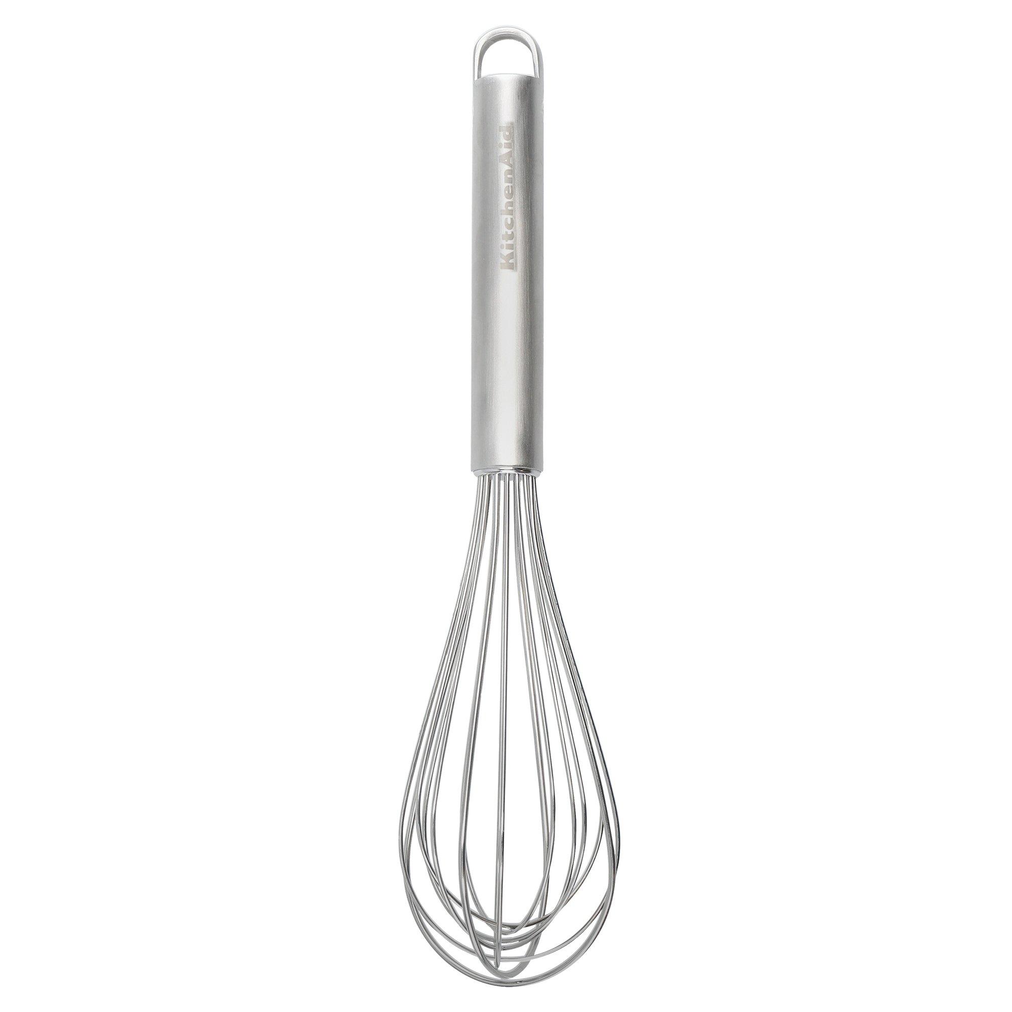 Silver - KitchenAid - KitchenAid Premium Stainless Steel Balloon Whisk - 1