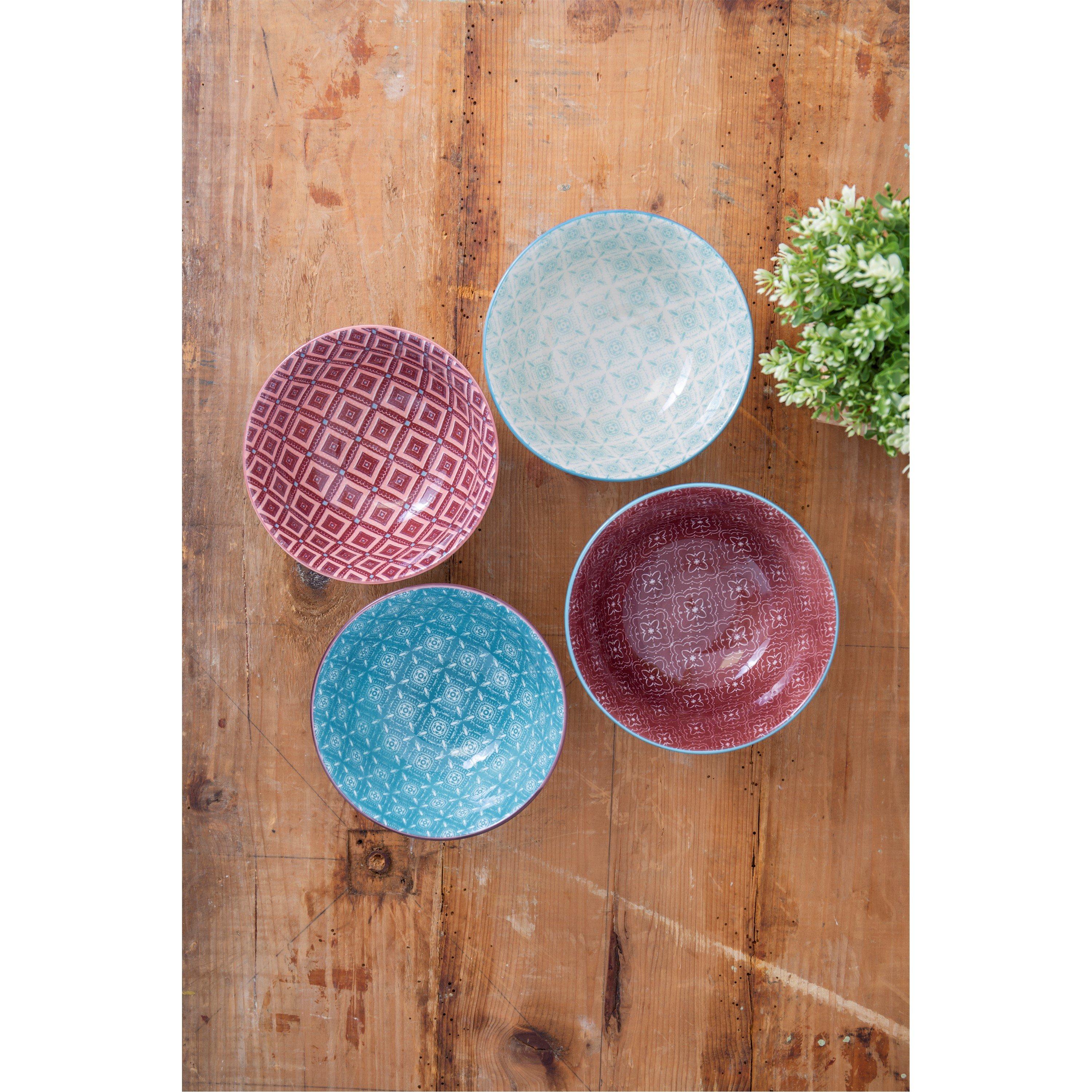 Assorted - KitchenCraft - KitchenCraft 4-Piece Ceramic Cereal / Dessert Bowl - 2