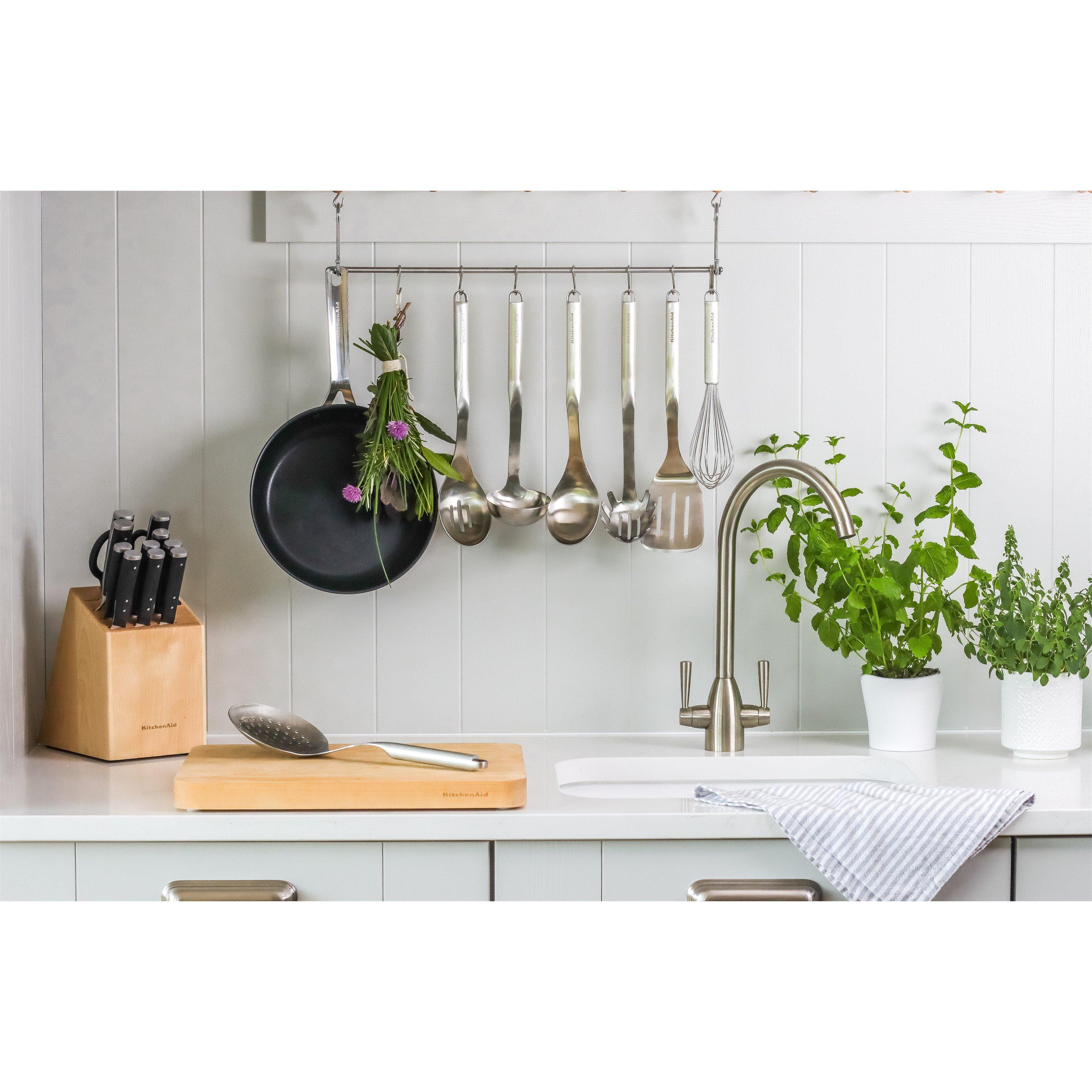 Silver - KitchenAid - Stainless Steel Slotted Food Turner - 2