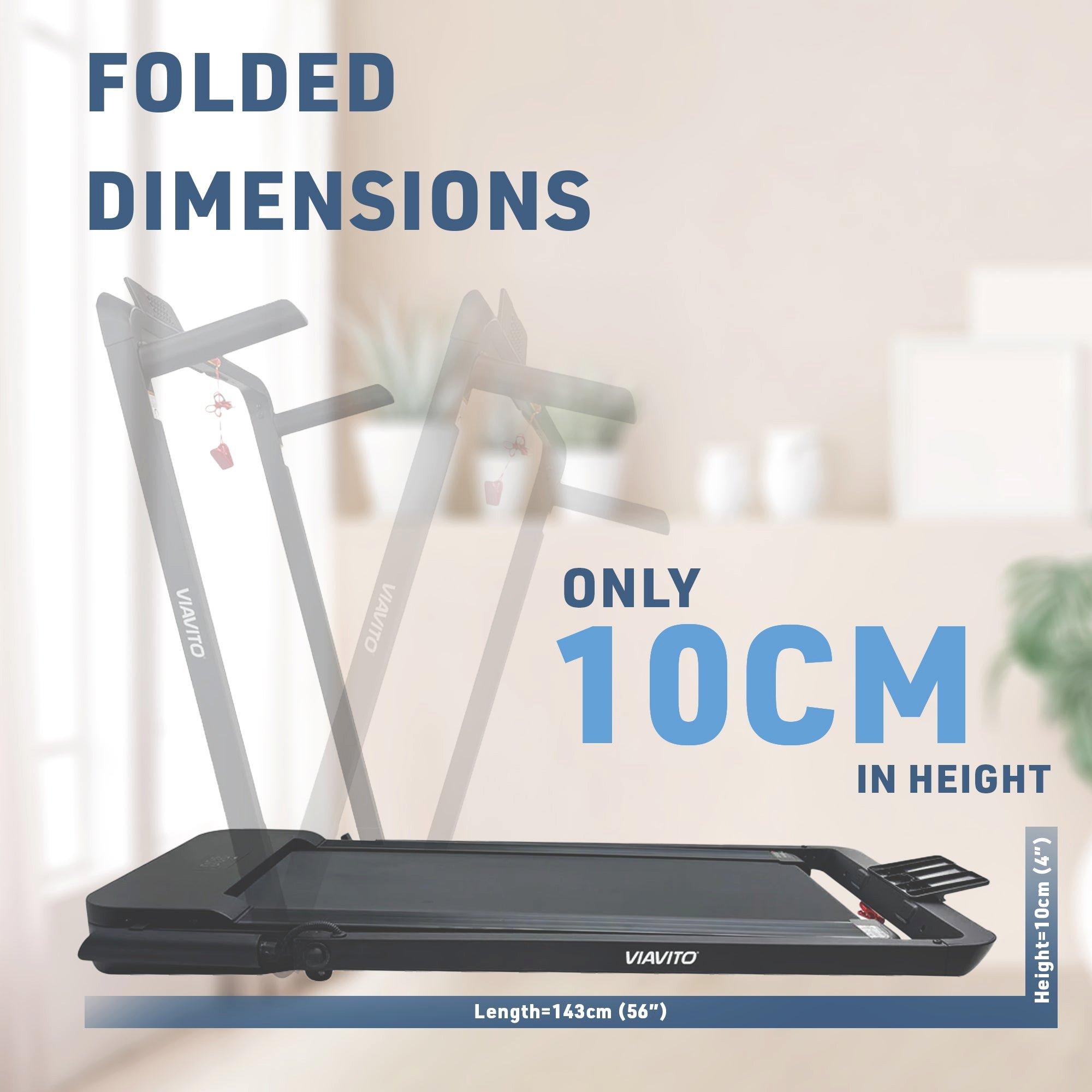 Black - Viavito - StrideMate Walking Pad - 5