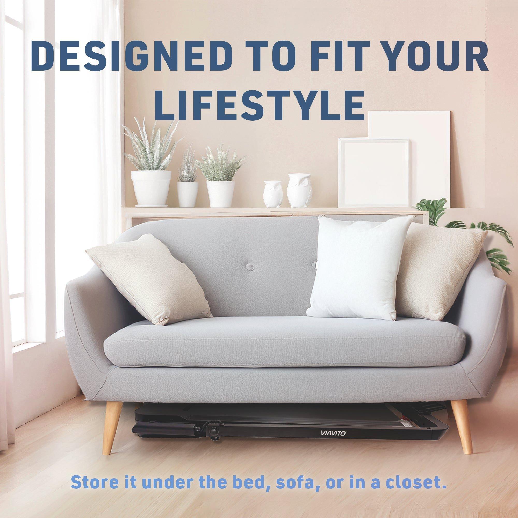 Black - Viavito - StrideMate Walking Pad - 9