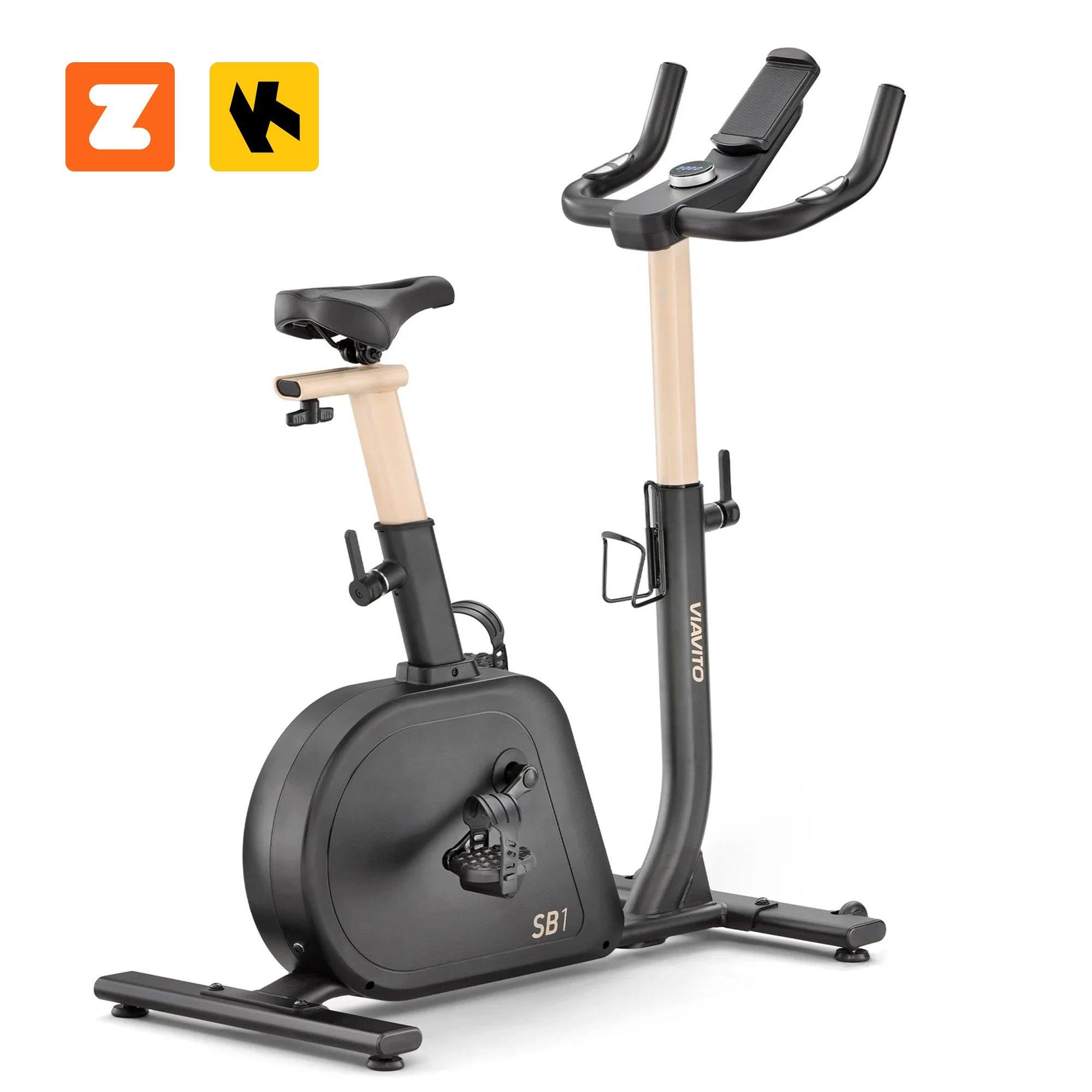 Viavito  Sb1 Exercise Bike - Cream