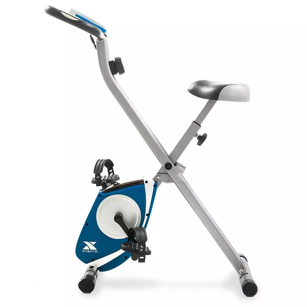 Silver - Xterra Fitness - FB150 Folding Exercise Bike - 3