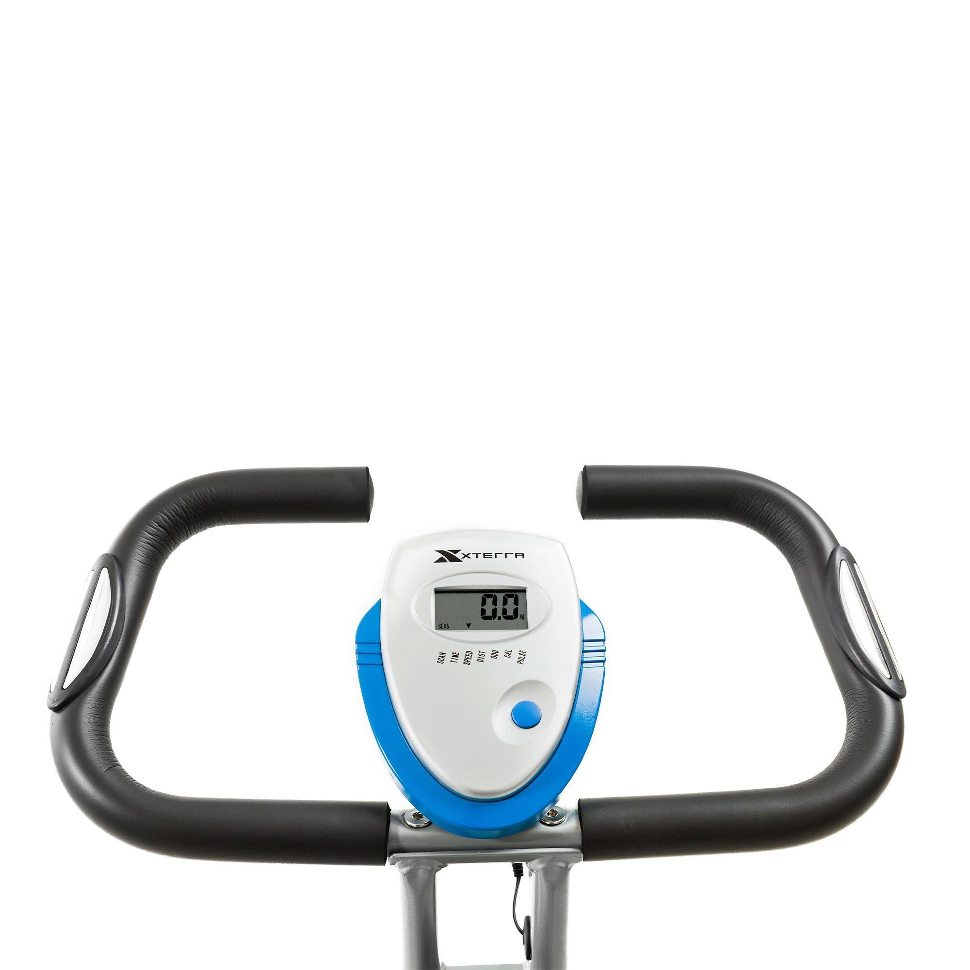 Silver - Xterra Fitness - FB150 Folding Exercise Bike - 4