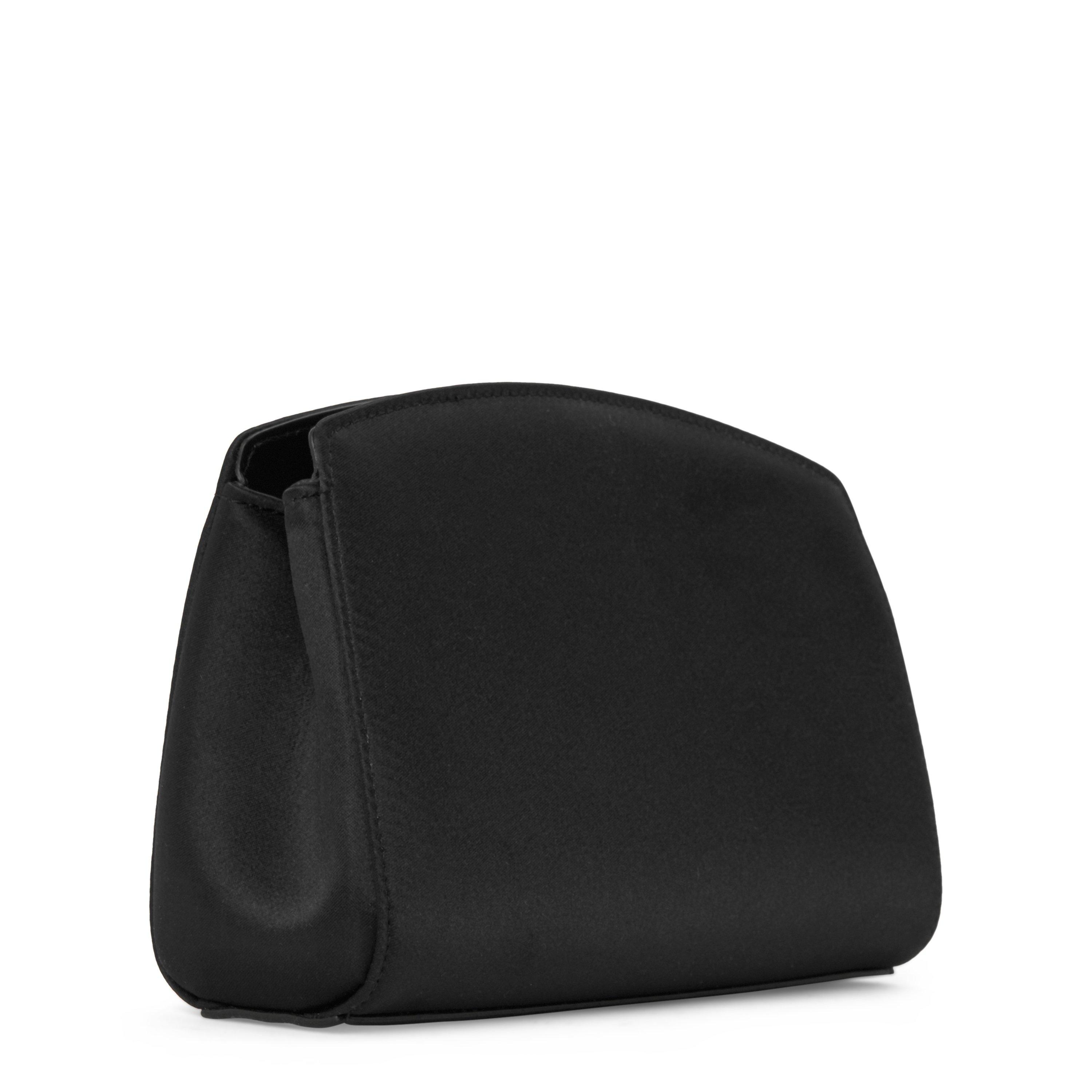 BLACK GOLD - Liffner - Women's Pushlock Satin Clutch Bag - 2