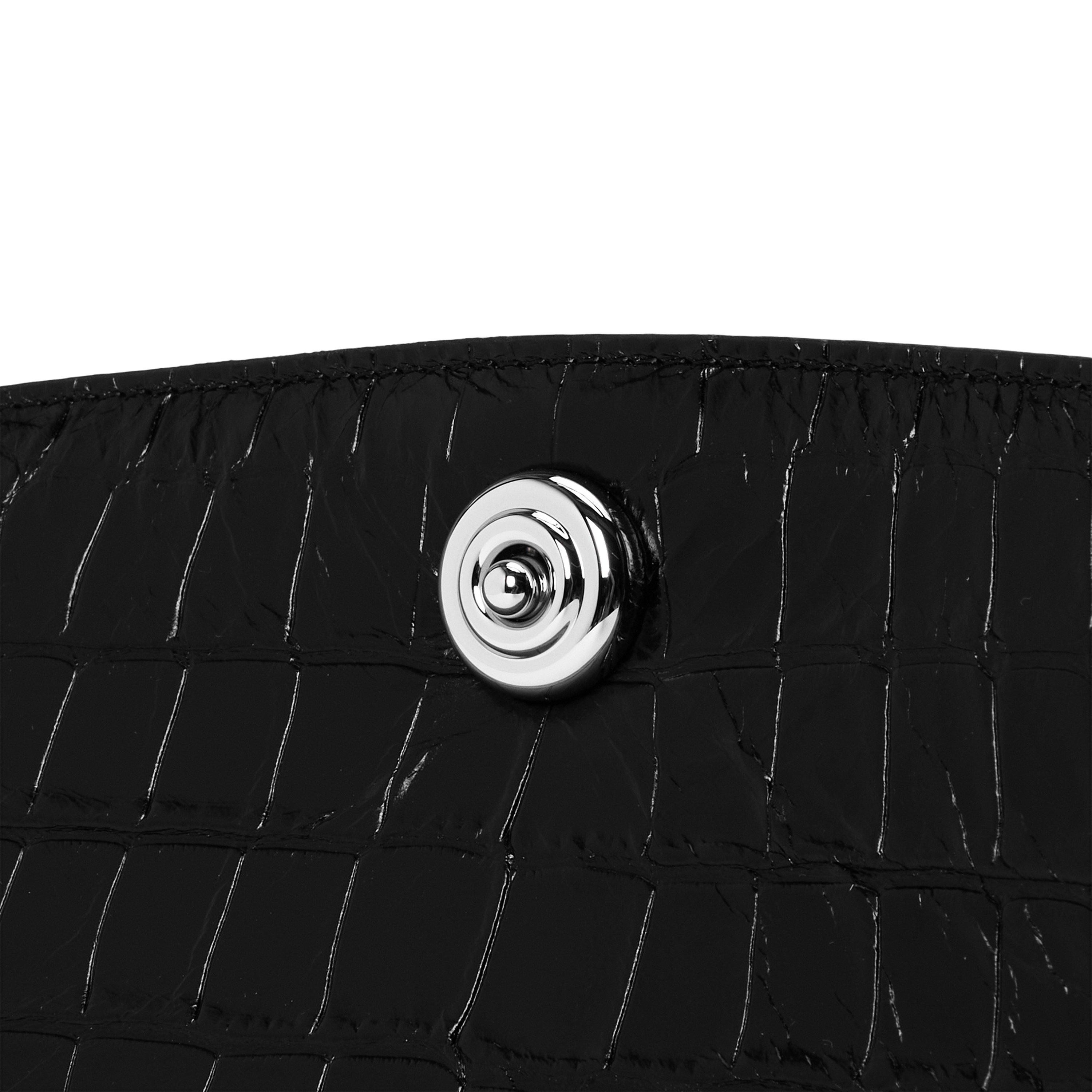 BLACK AND SILVE - Liffner - PUSHLOCK CROC EMBOSSED CL - 3