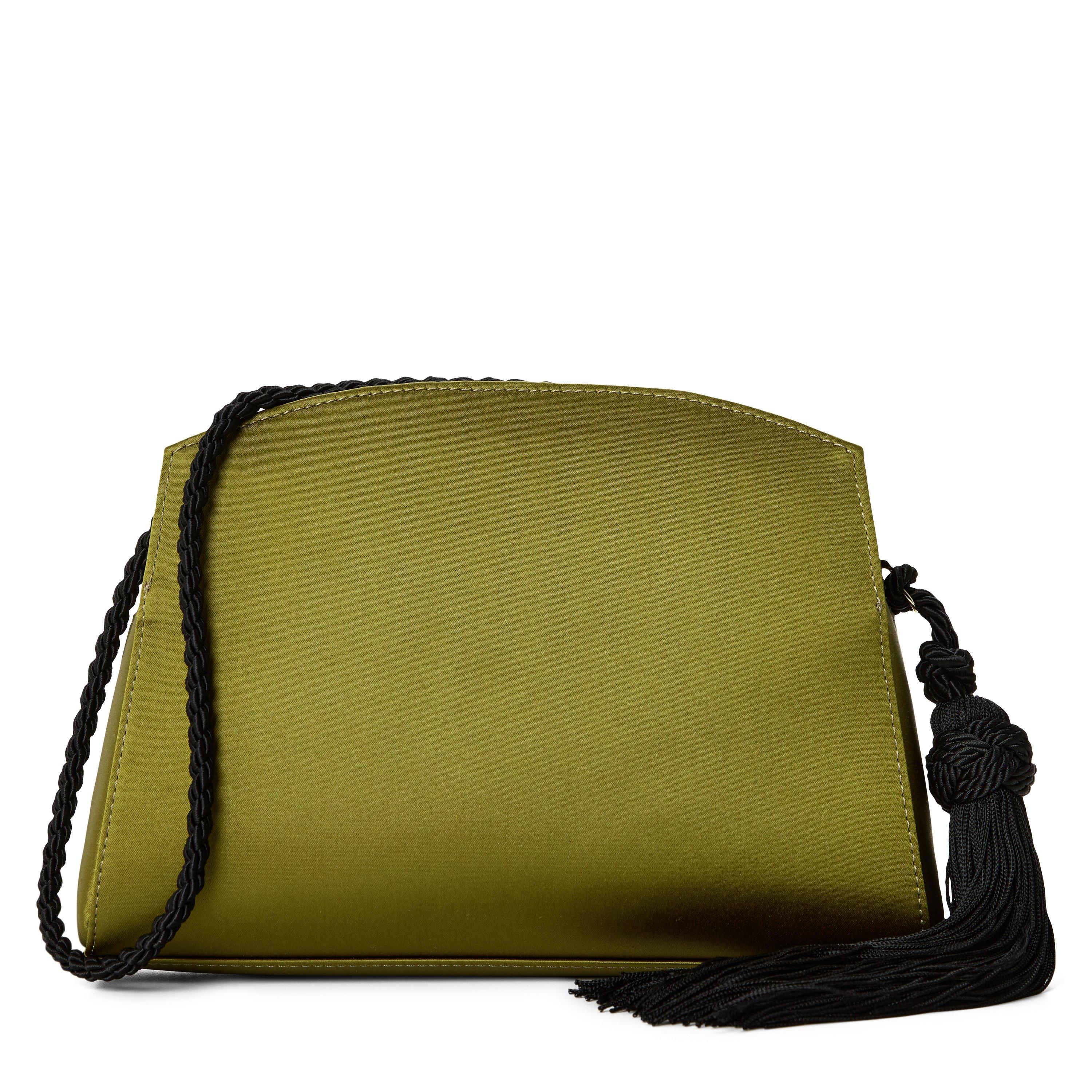 OLIVE - Liffner - TASSEL SATIN BAG - 1
