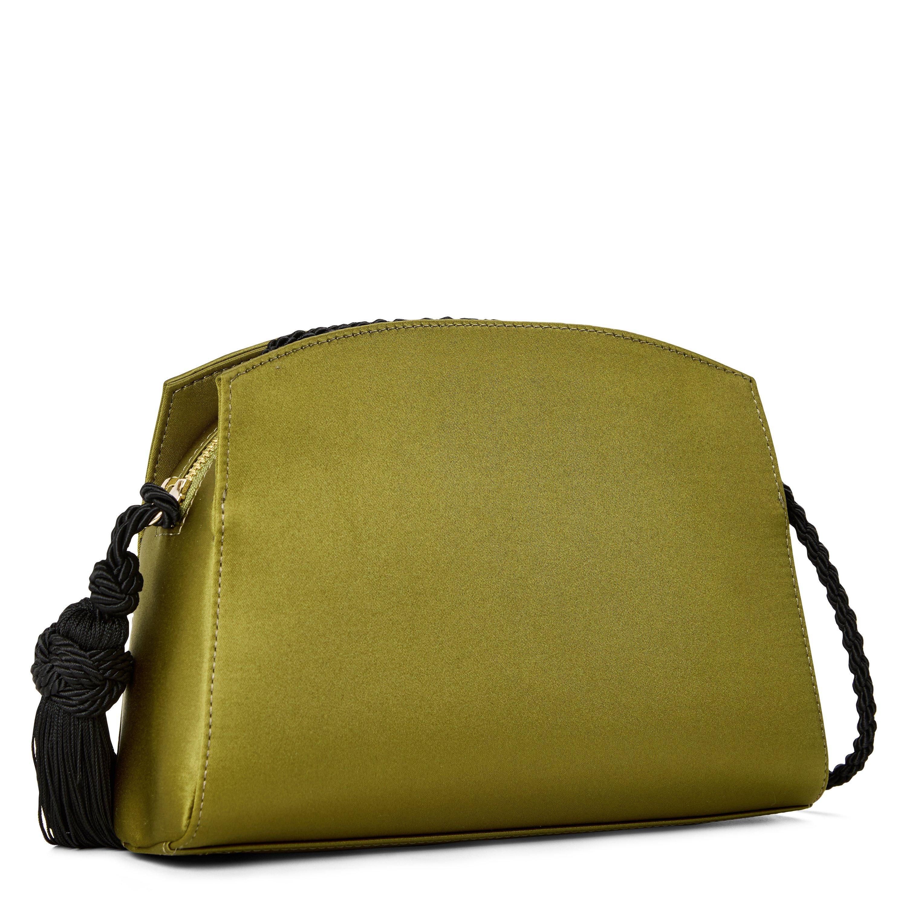 OLIVE - Liffner - TASSEL SATIN BAG - 2