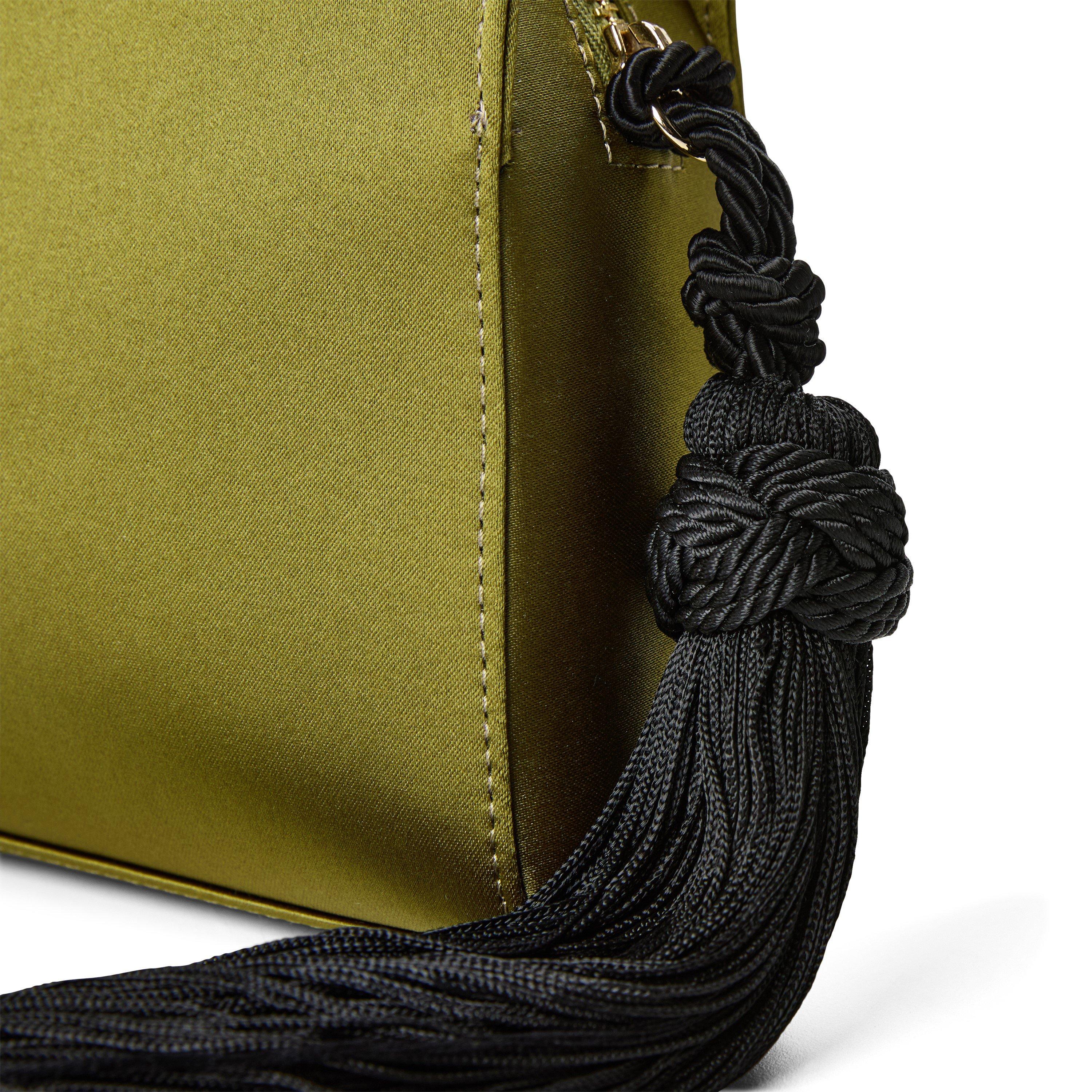 OLIVE - Liffner - TASSEL SATIN BAG - 3