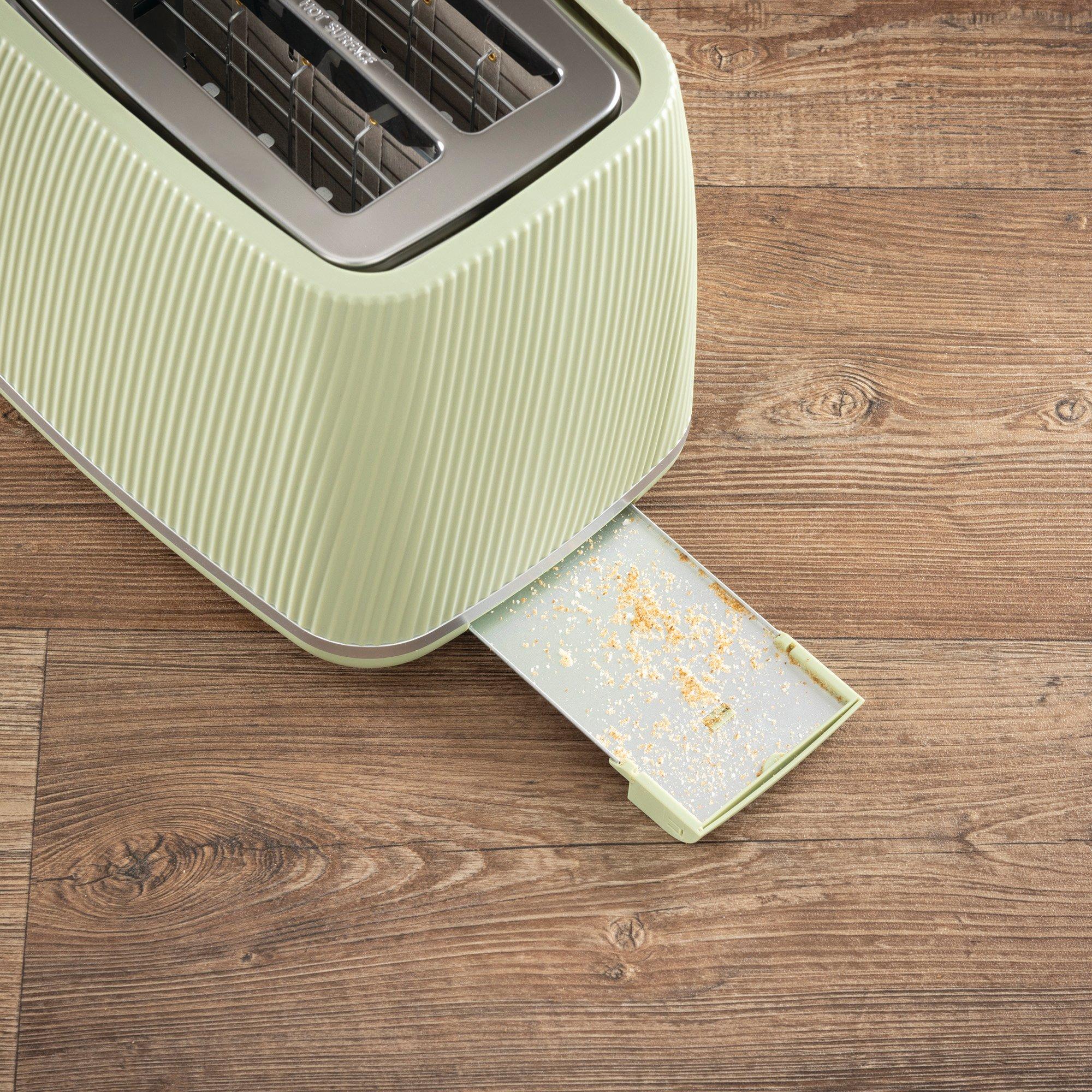 Sage - Daewoo Electricals - CASCADE 2 SLICE TOASTER SAGE - 5