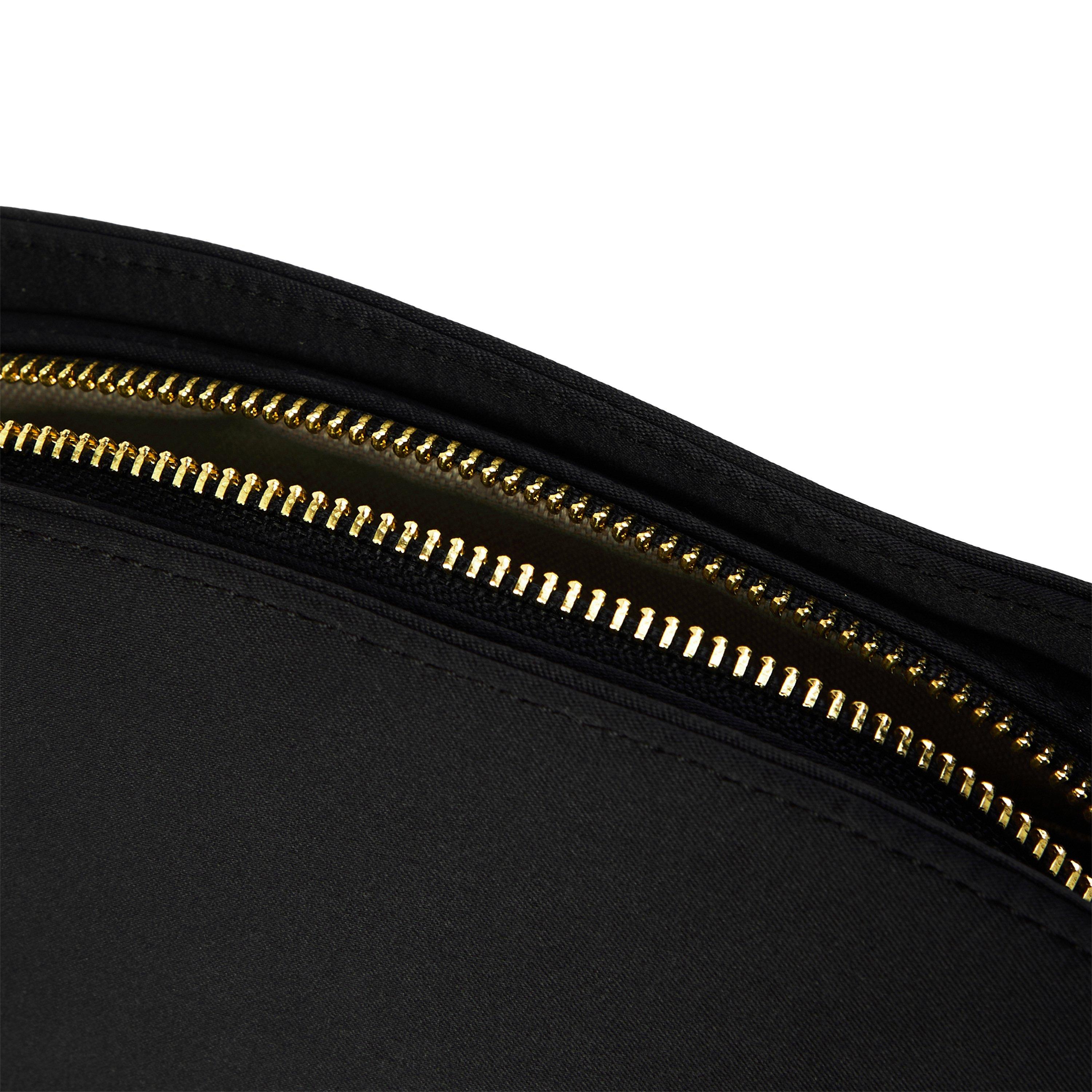 BLACK - Liffner - Women's Tassel Satin Clutch Bag - 4