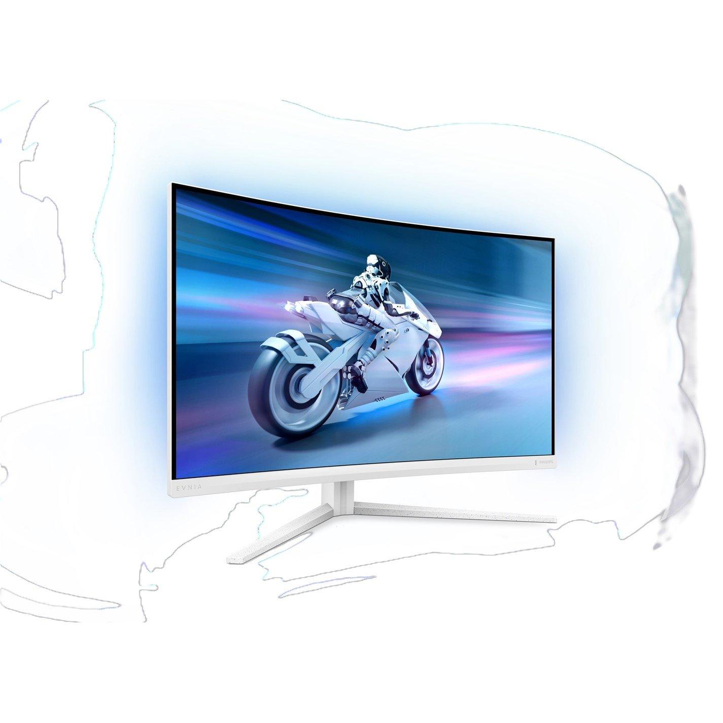 Black - Philips - Evnia 32M2C5501 31.5 Inch Fast VA QHD 180Hz Gaming monitor - 5