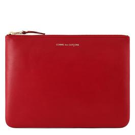 Comme des Garcons Wallet Classic Embossed Clutch