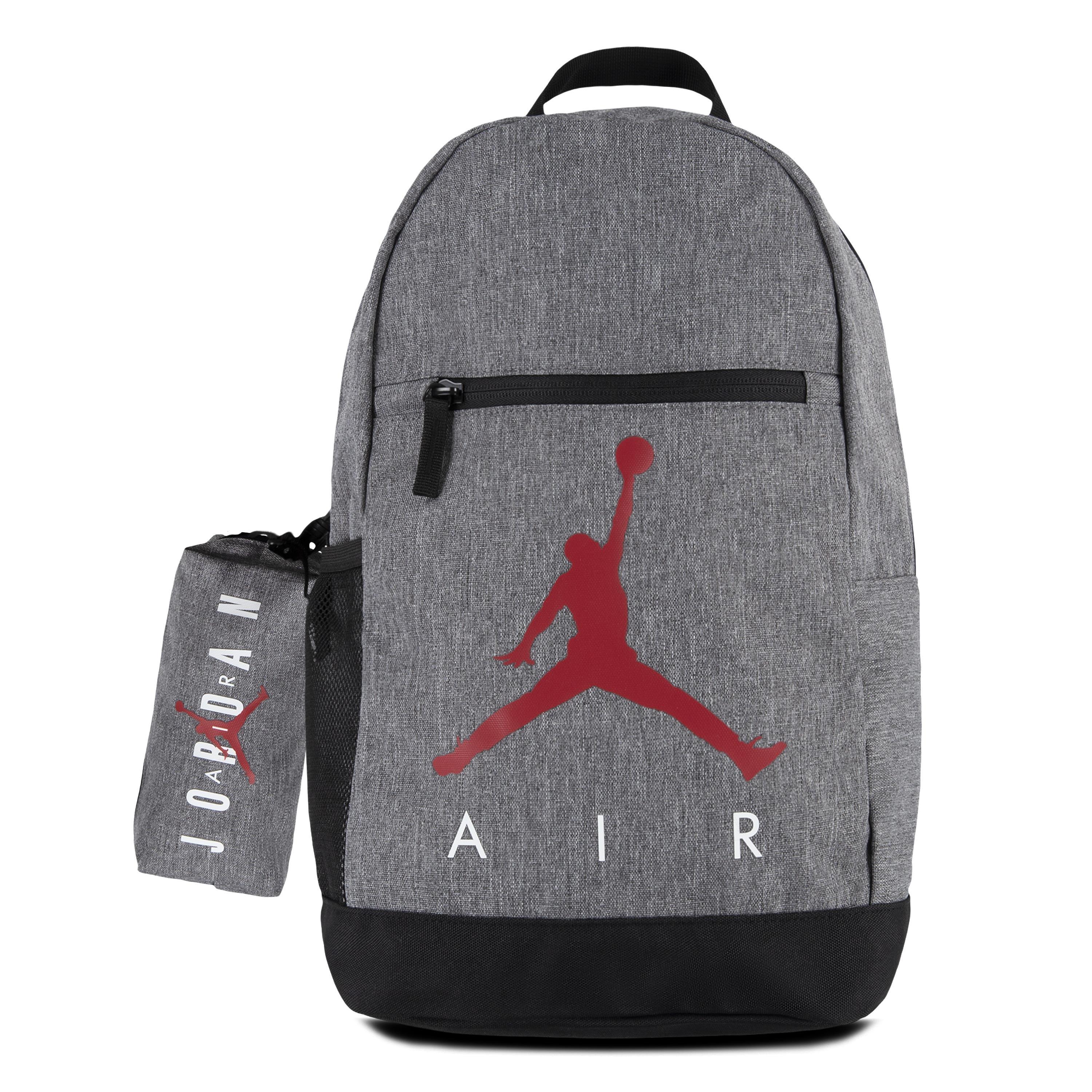 Air Jordan Boys Kids' Backpack - Carbon Heather
