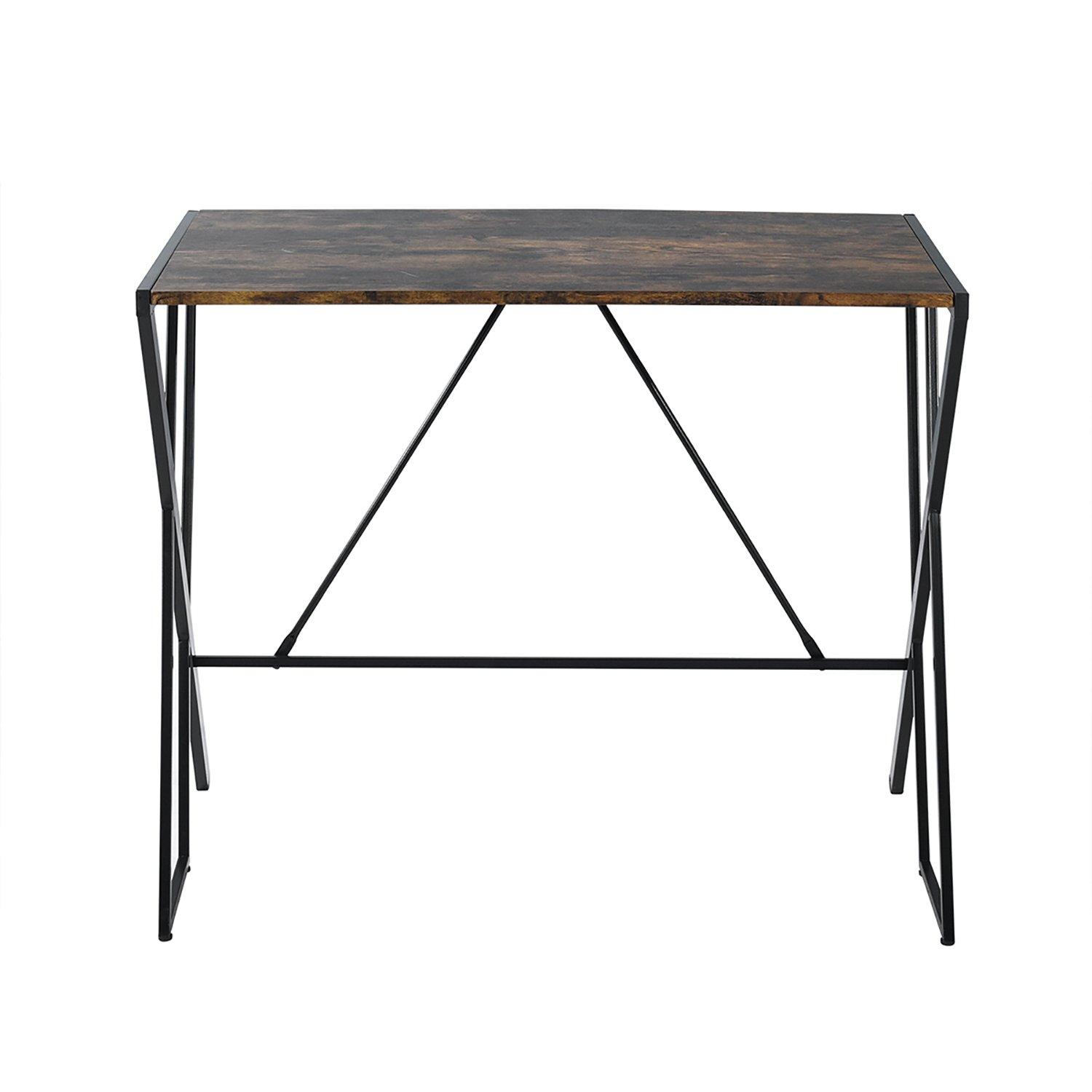 Vintage Brown - FurnitureR - Writing Desk Vintage Computer Table - 3