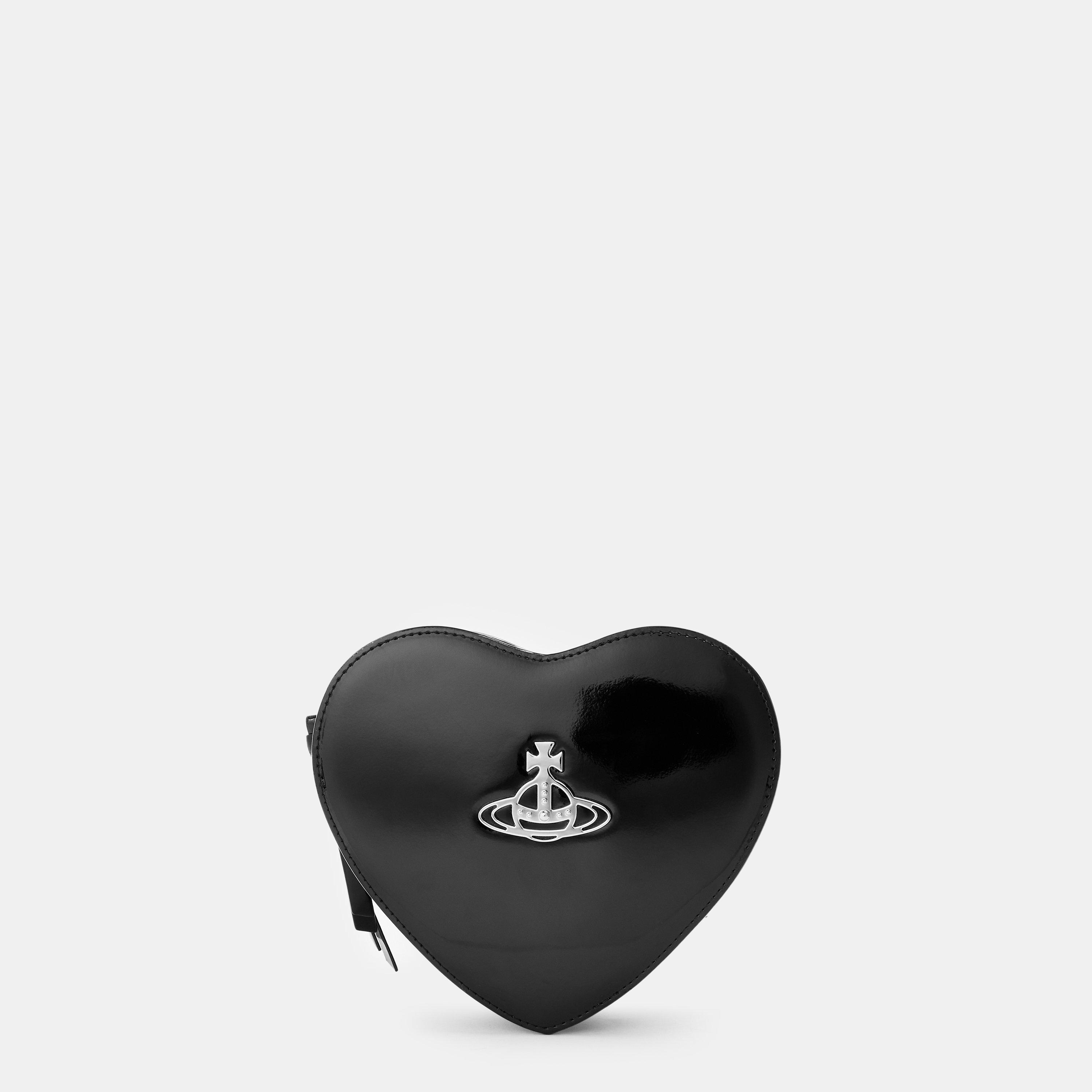 Black - Vivienne Westwood - Women's Viv Louise Heart Crossbody Bag - 1