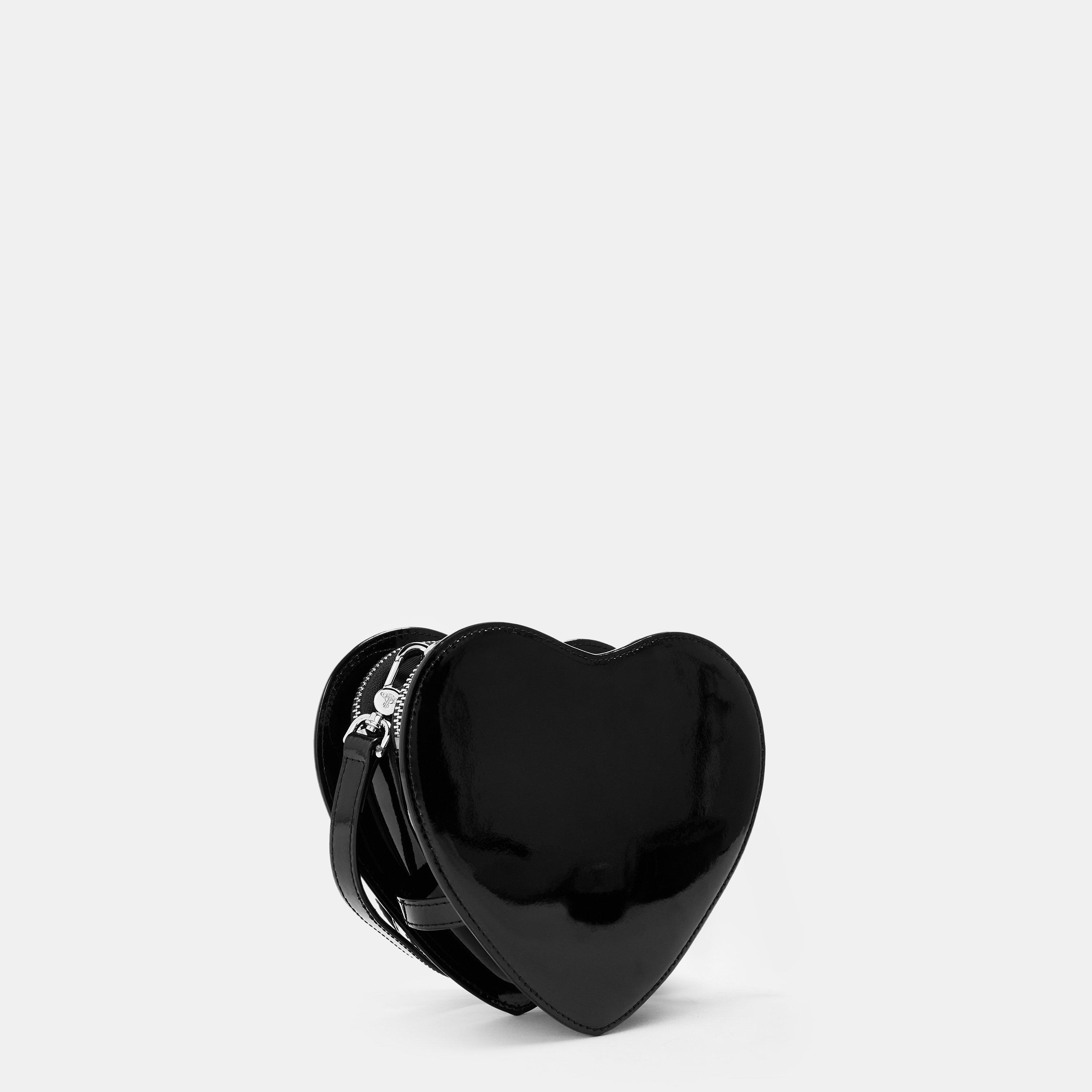 Black - Vivienne Westwood - Women's Viv Louise Heart Crossbody Bag - 2