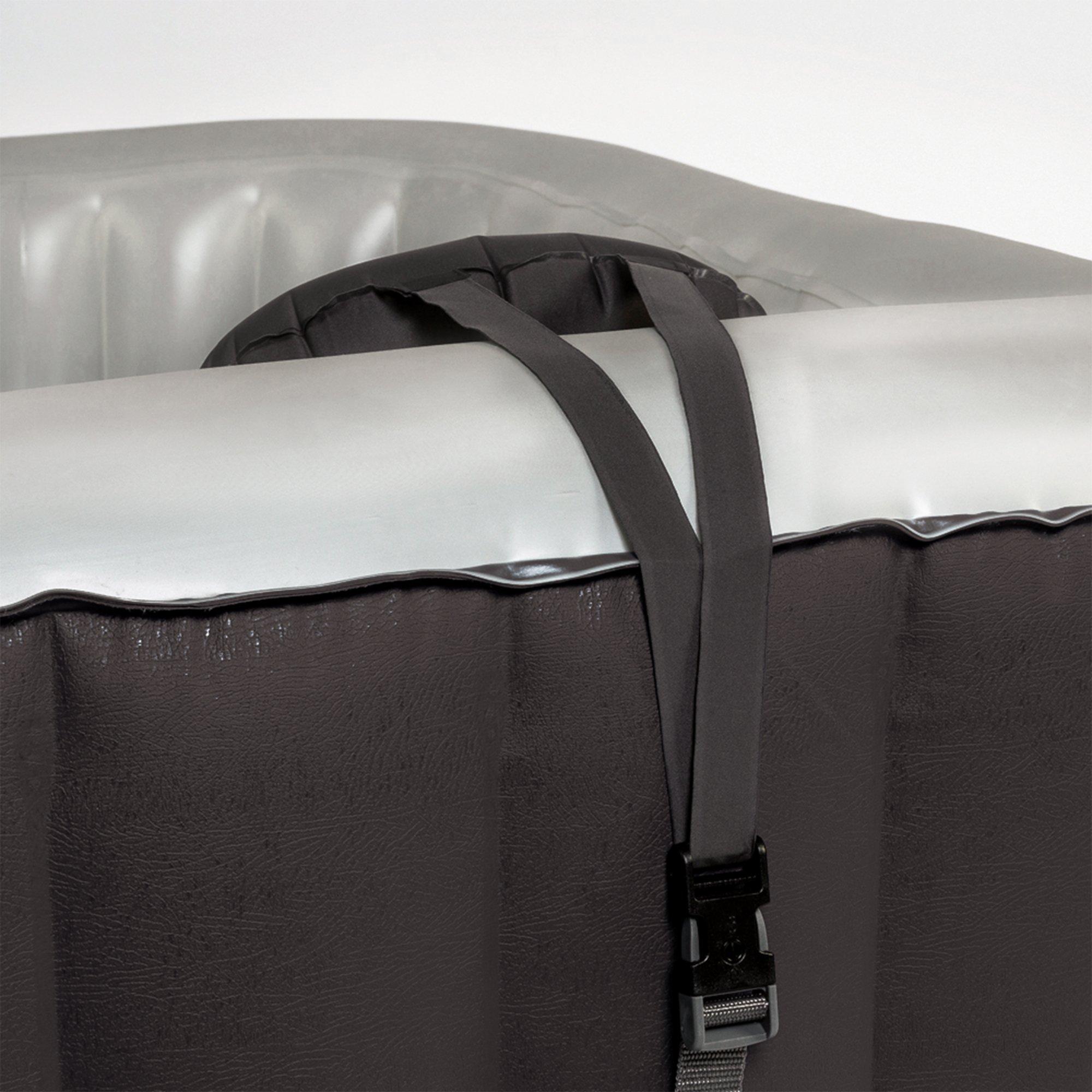 Ash Black - CleverSpa - 2pk Head Rest - 4