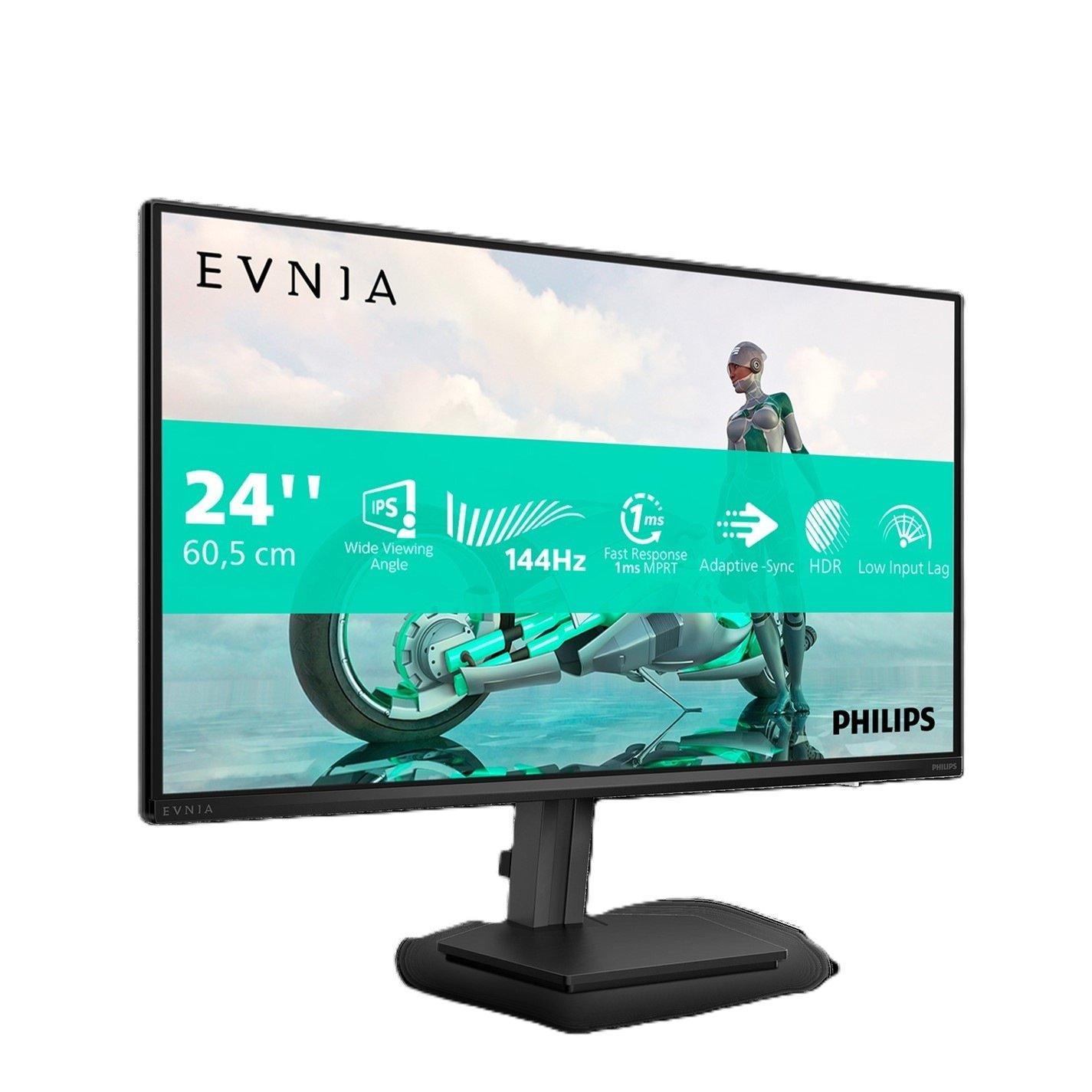 Black - Philips - 24M2N3200NF 23.8 Inch IPS Full HD 144Hz Gaming Monitor - 2