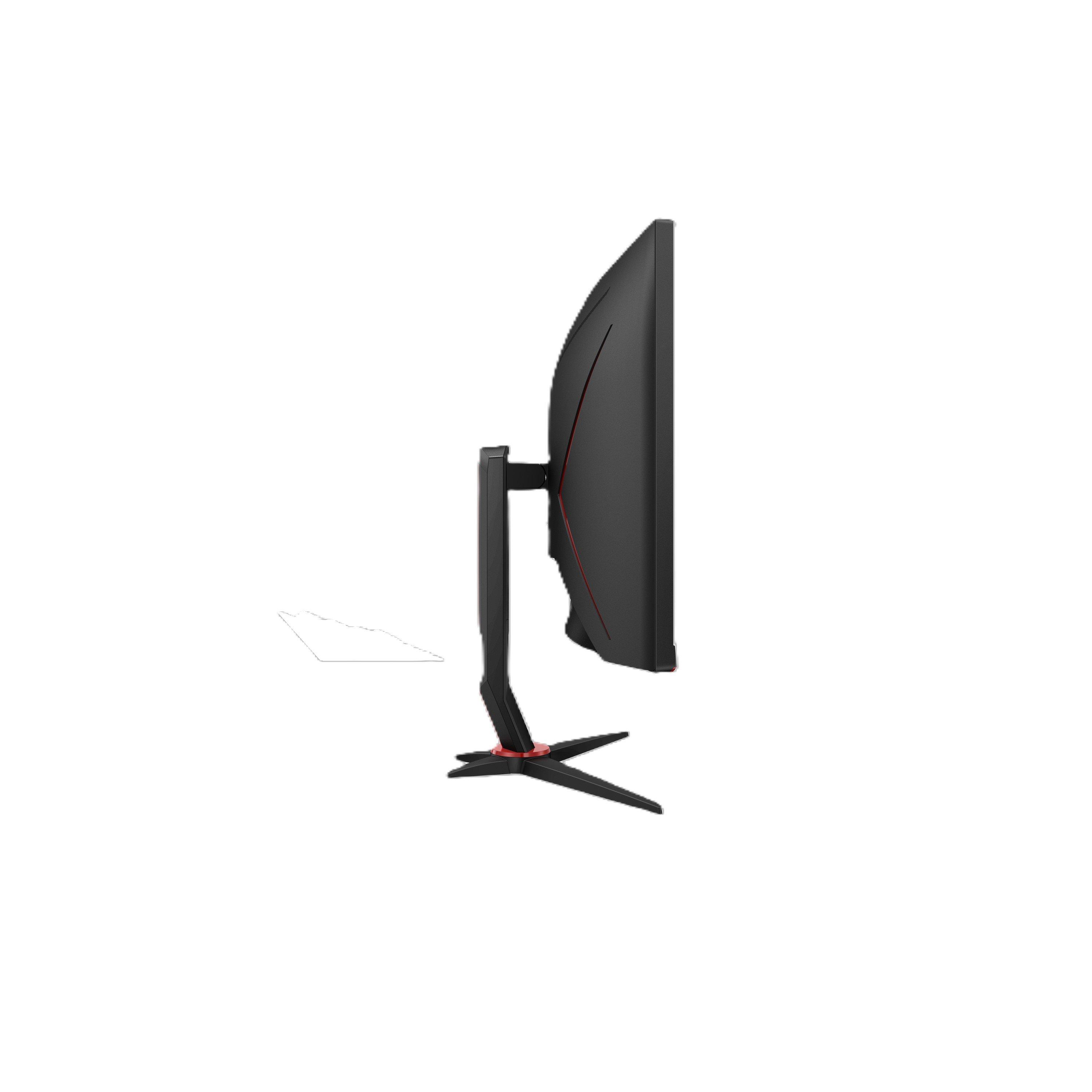 Black - AOC - CU34G2XP/BK 34 Inch Ultrawide 180Hz Curved Gaming Monitor - 4