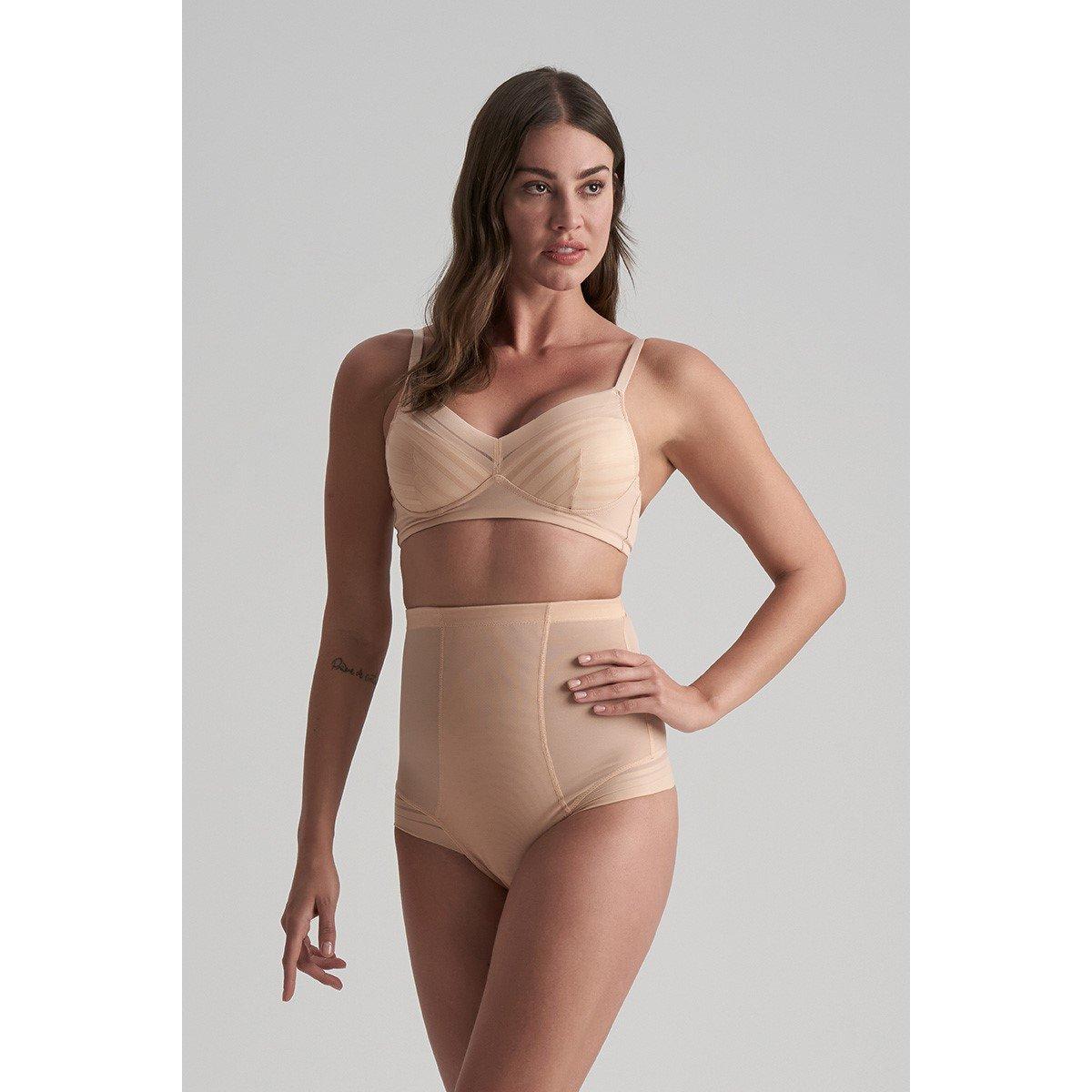 Beige - Bye Bra - Bye Bra HW Thong  Ld99 - 3