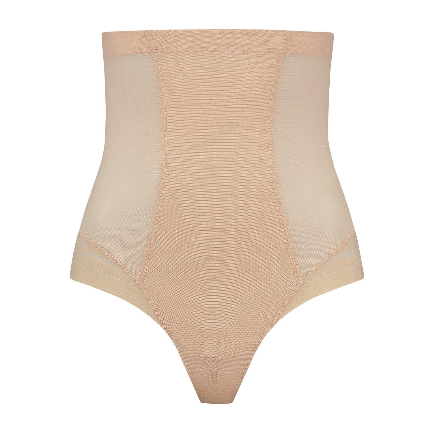 Beige - Bye Bra - Bye Bra HW Thong  Ld99 - 4