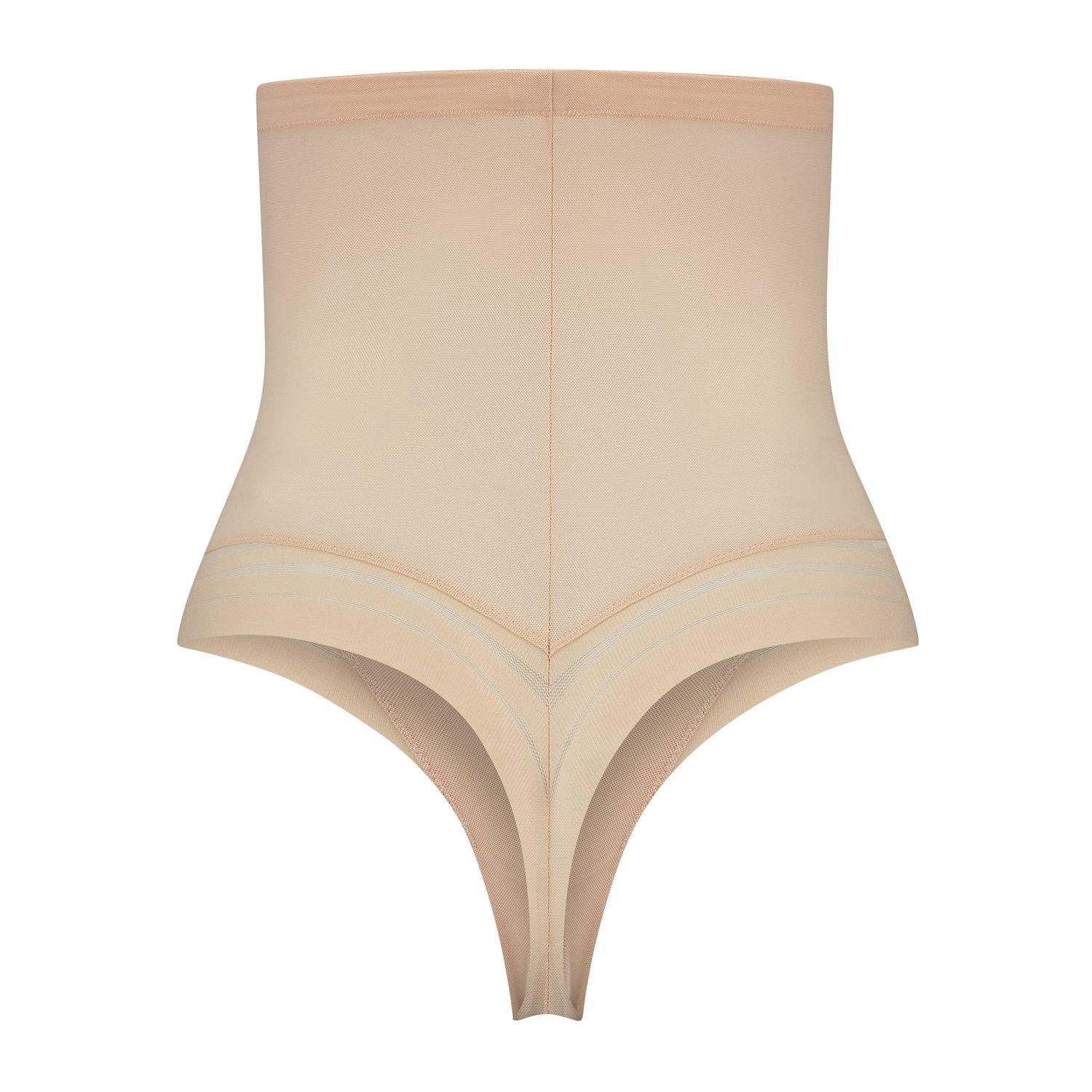 Beige - Bye Bra - Bye Bra HW Thong  Ld99 - 5
