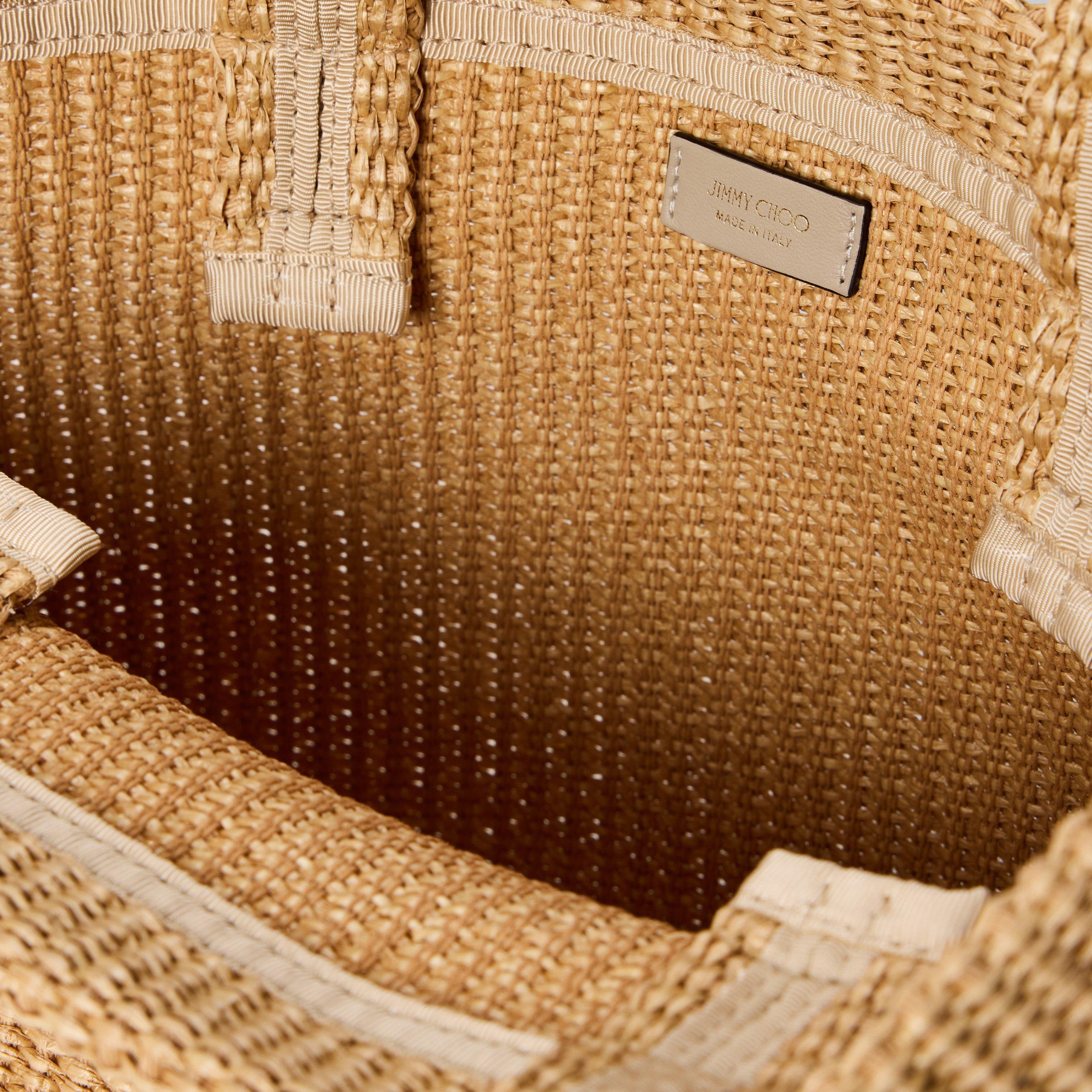 Natural/Latte - Jimmy Choo - Jimmy Beach Tote M Ld63 - 4