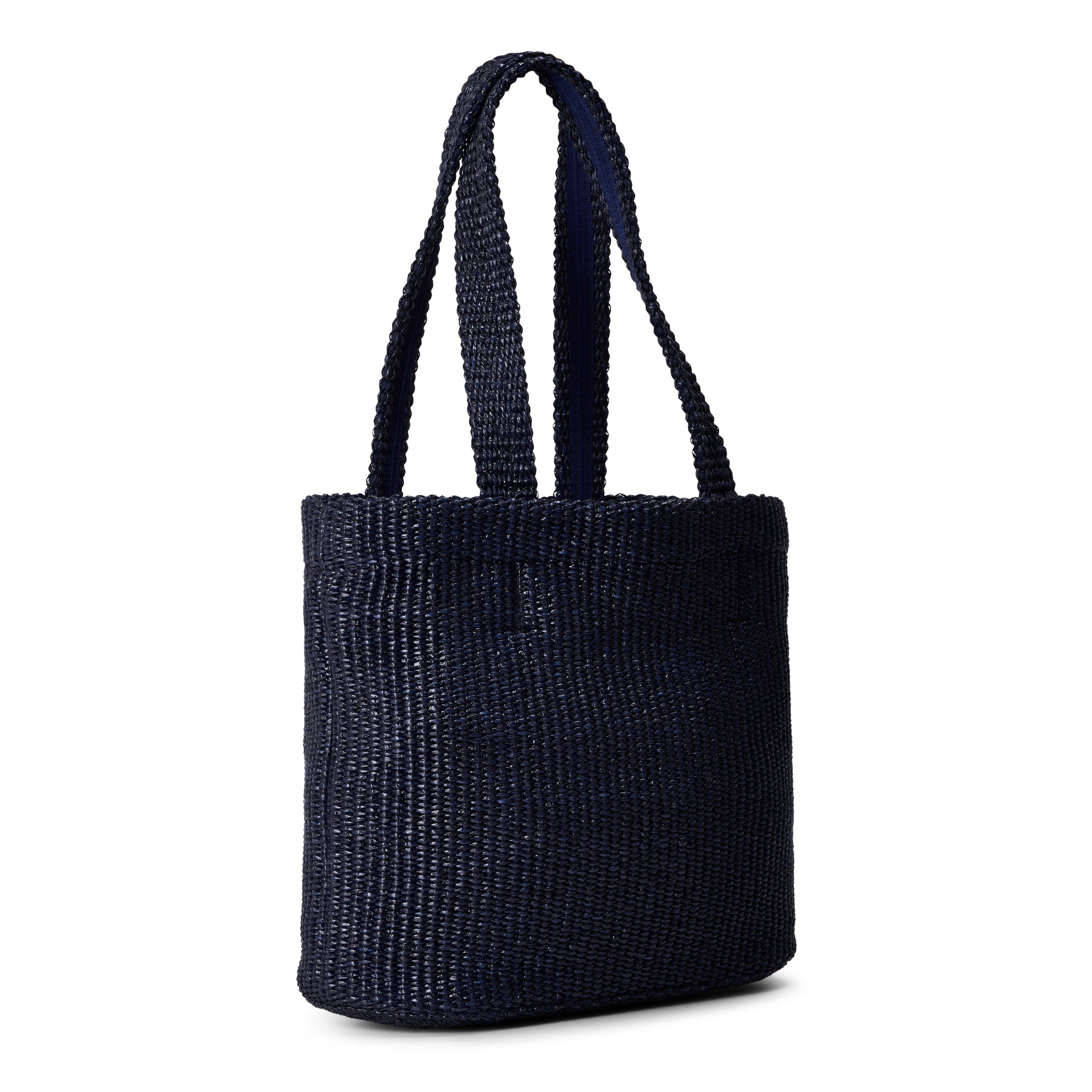 Marine/Ecru - Jimmy Choo - Women's Straw Bag - 2