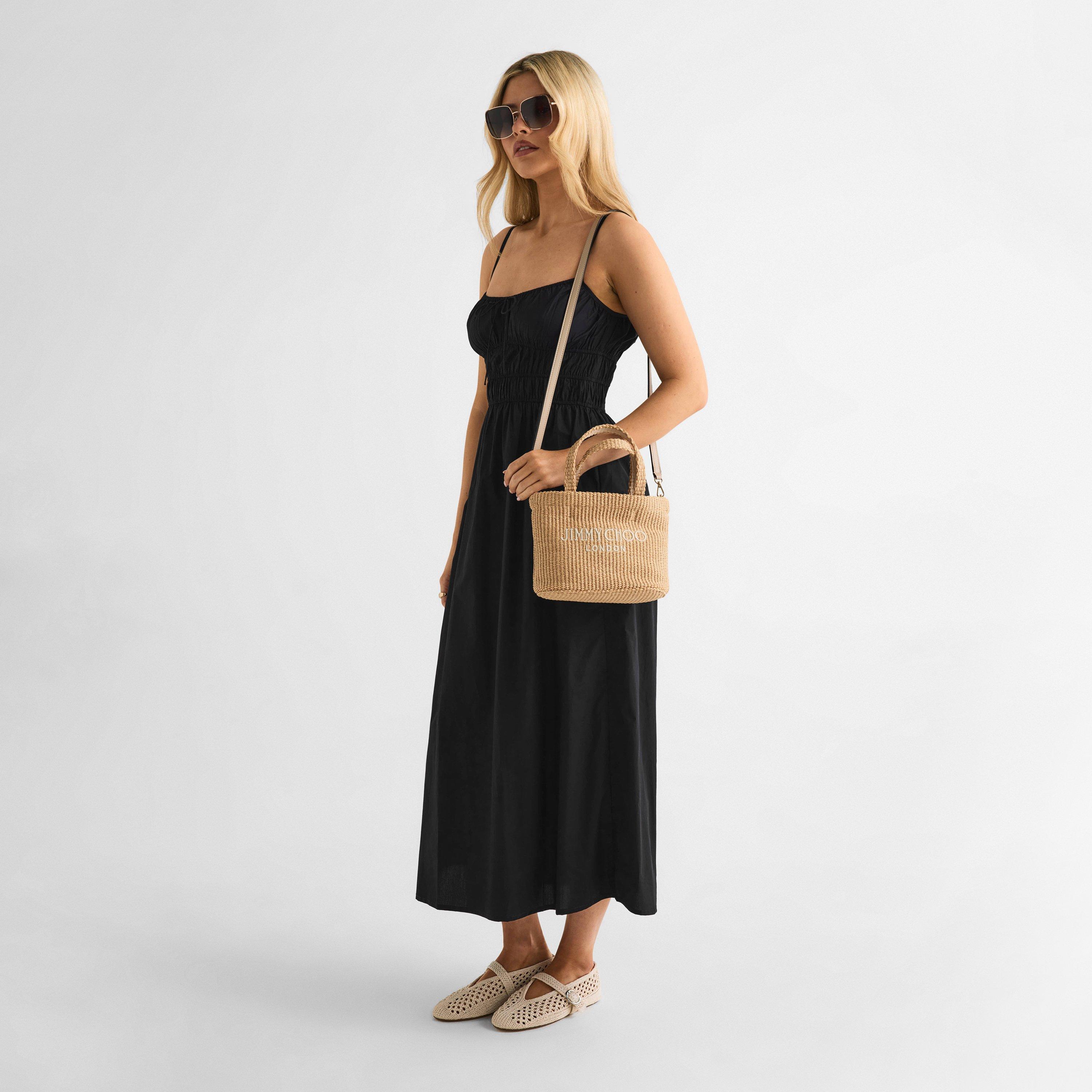 Natural/Latte - Jimmy Choo - Women's Straw Bag - 6