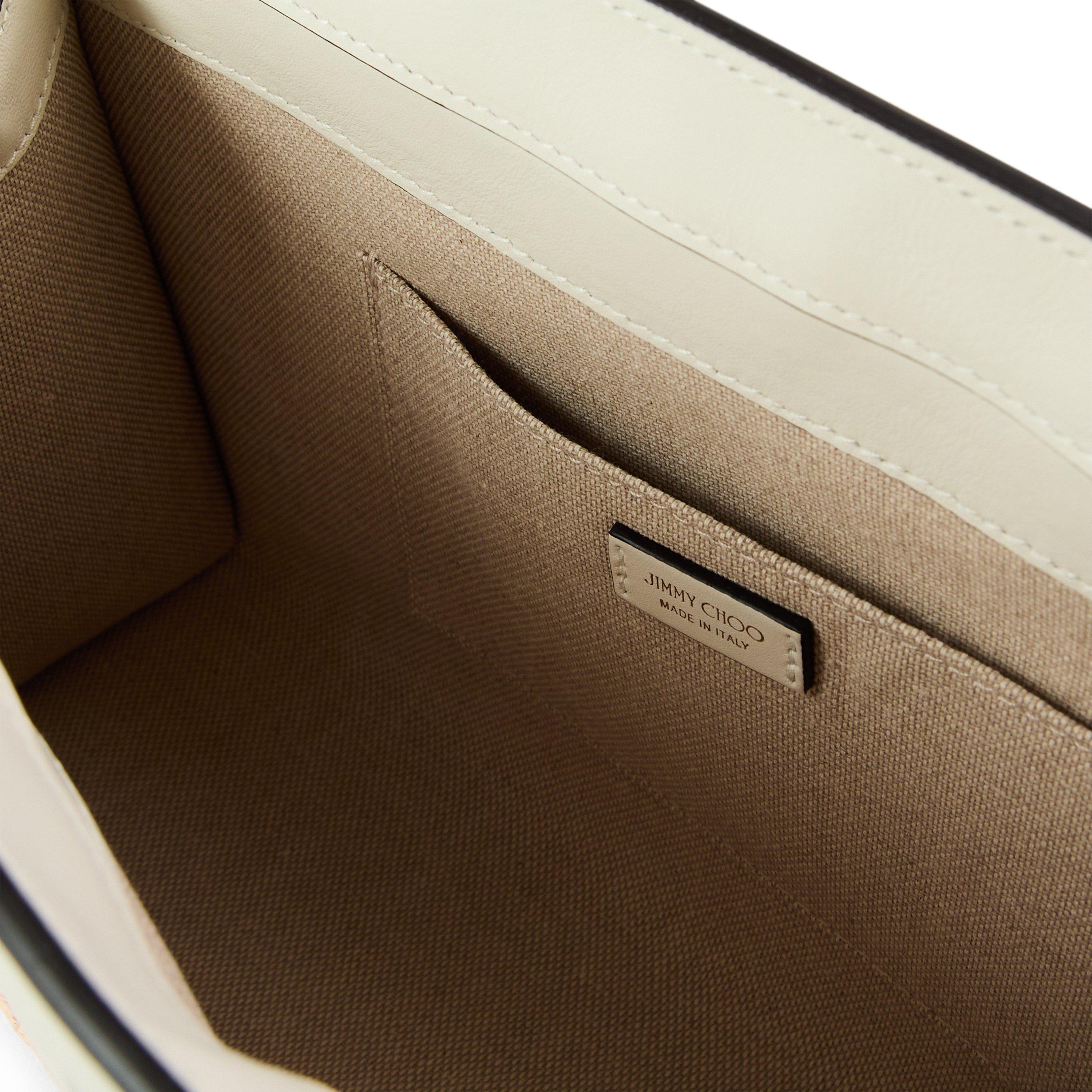 Natural/Latte - Jimmy Choo - Women's Clutch Bag - 4