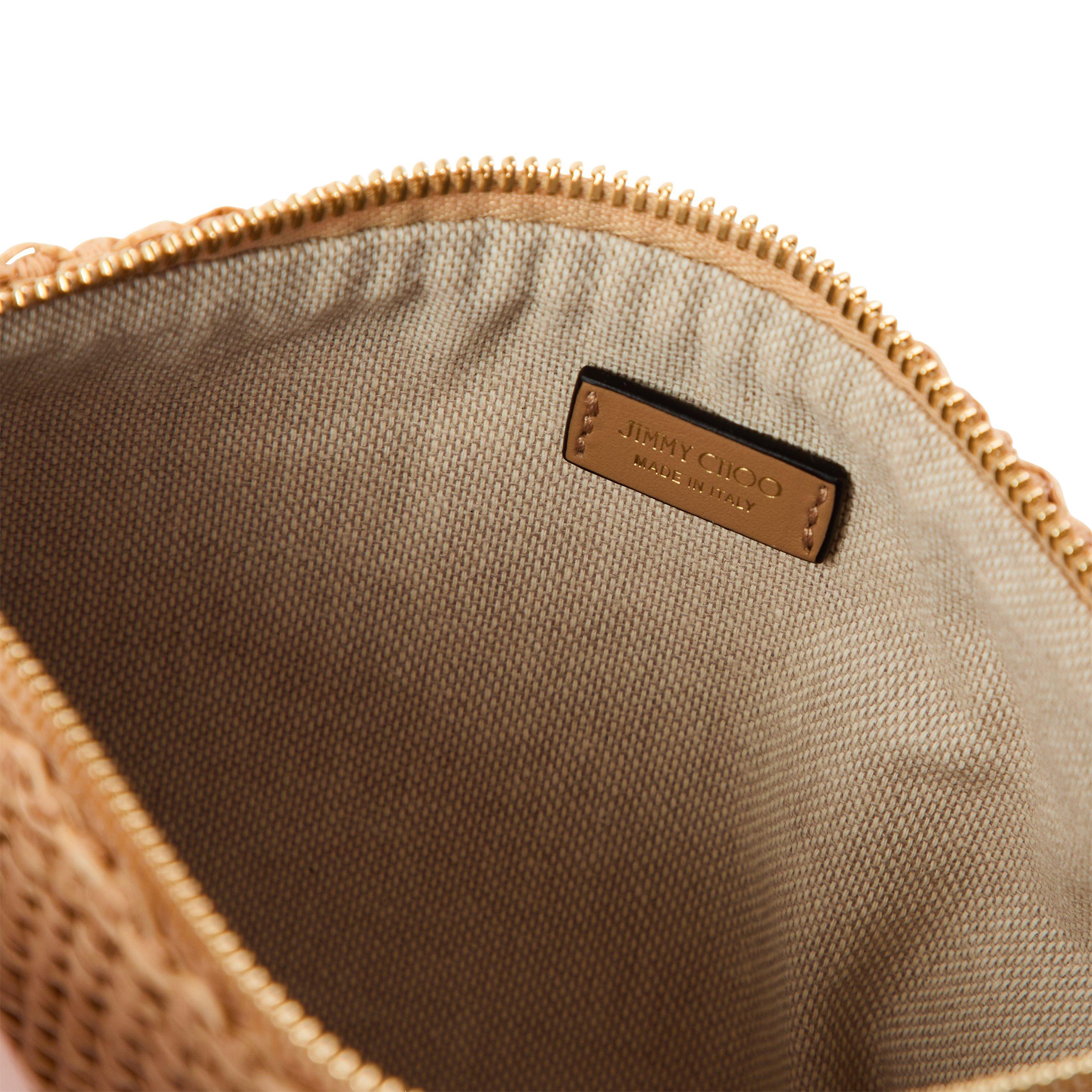 Natural/Latte - Jimmy Choo - Women's Clutch Bag - 4