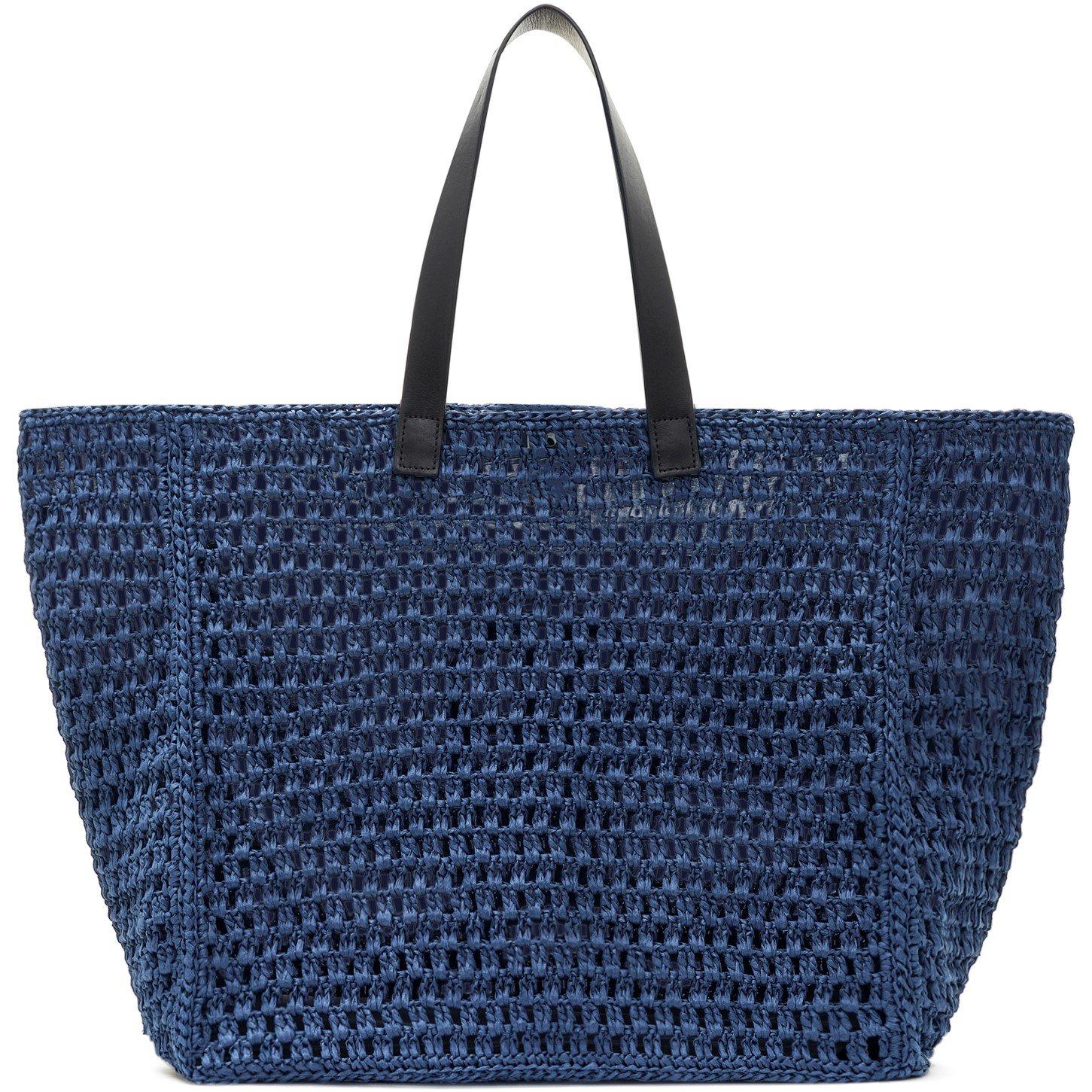WASHED BLUE - Anine Bing - Women's Tote Bag - 3