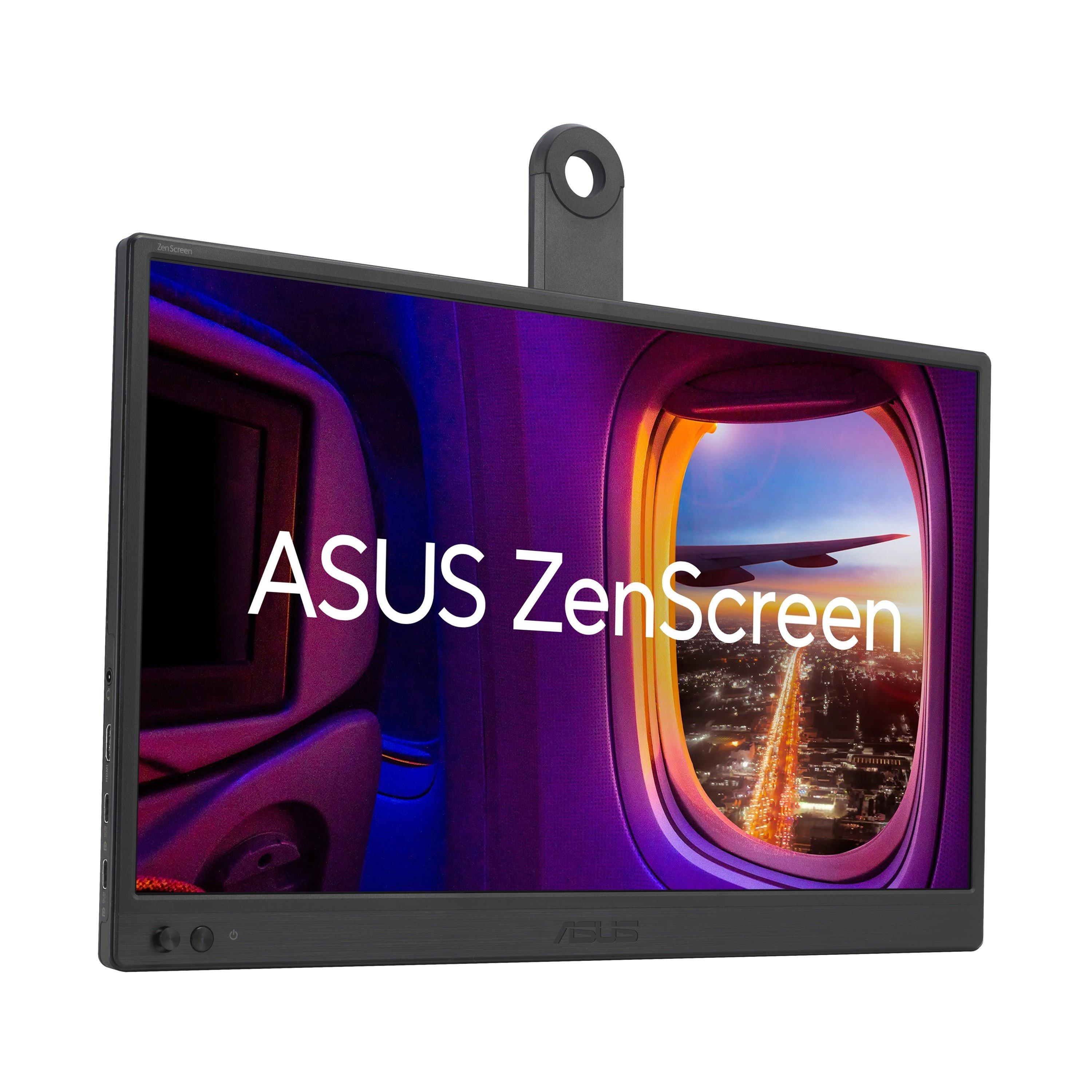 Black - ASUS - ZenScreen MB169CK 15.6 inch Portable USB FHD Monitor - 3